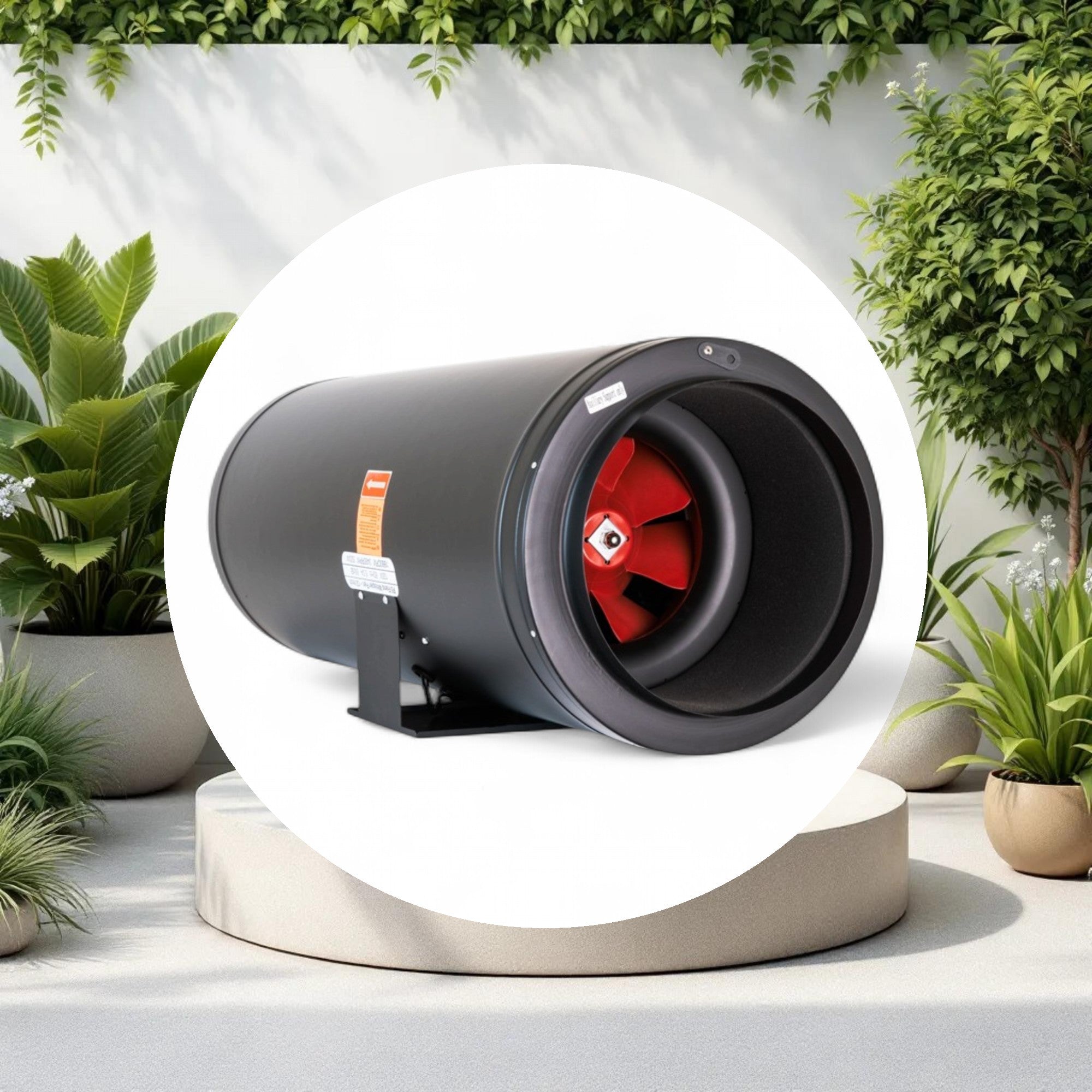 F5 Fans Inline Fan w/ Silencer 12in - Image 2