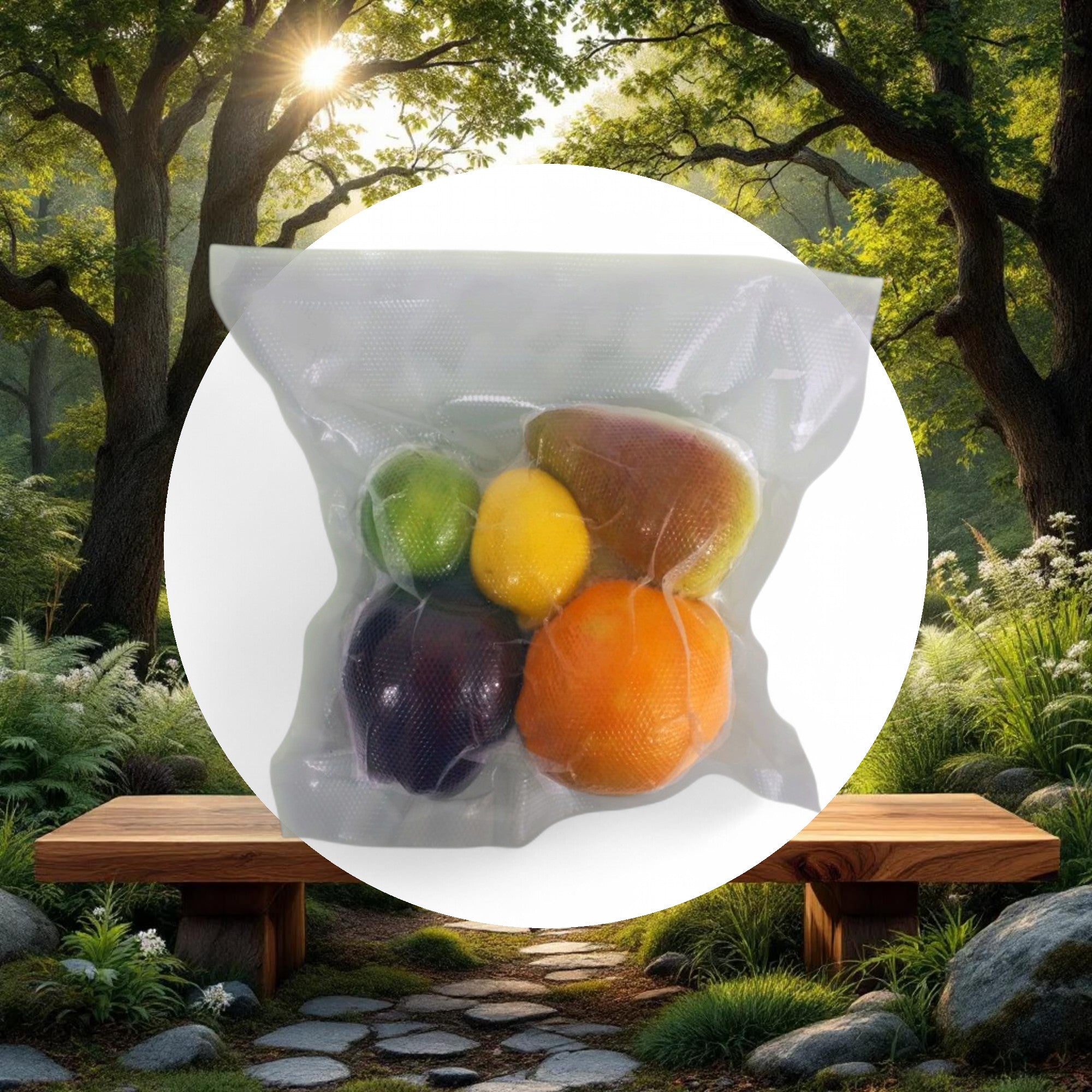 NatureVAC 15"x20" Precut Vacuum Seal Bags All Clear (50-pack) - Image 5