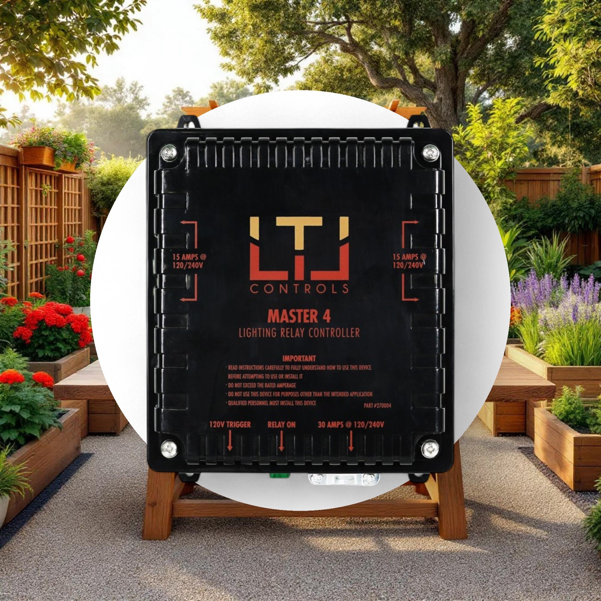 ~REFURBISHED~ LTL MASTER4 Four lighting relay controls, without timer - Image 3