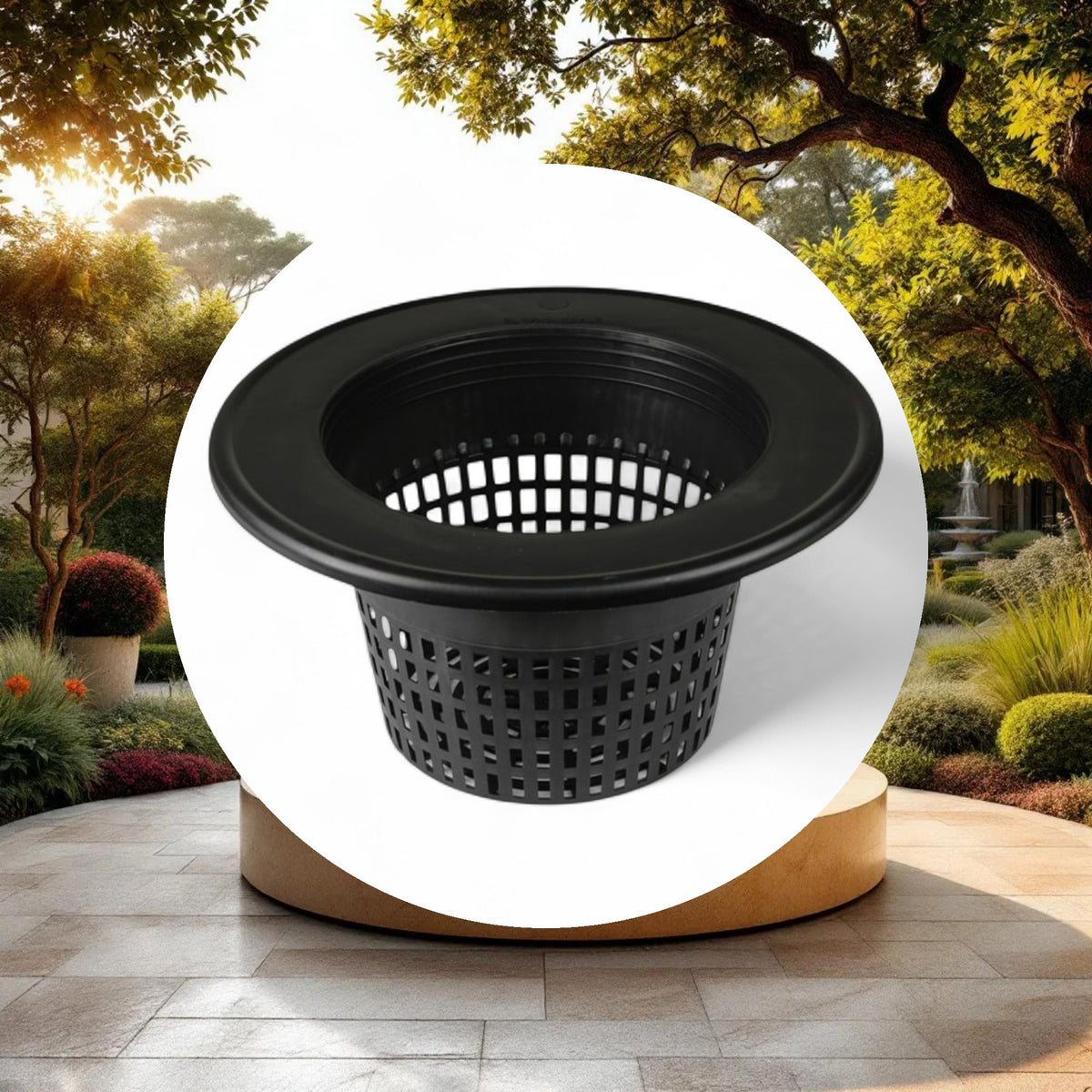 8'' Mesh Pot Bucket Lid - Image 2