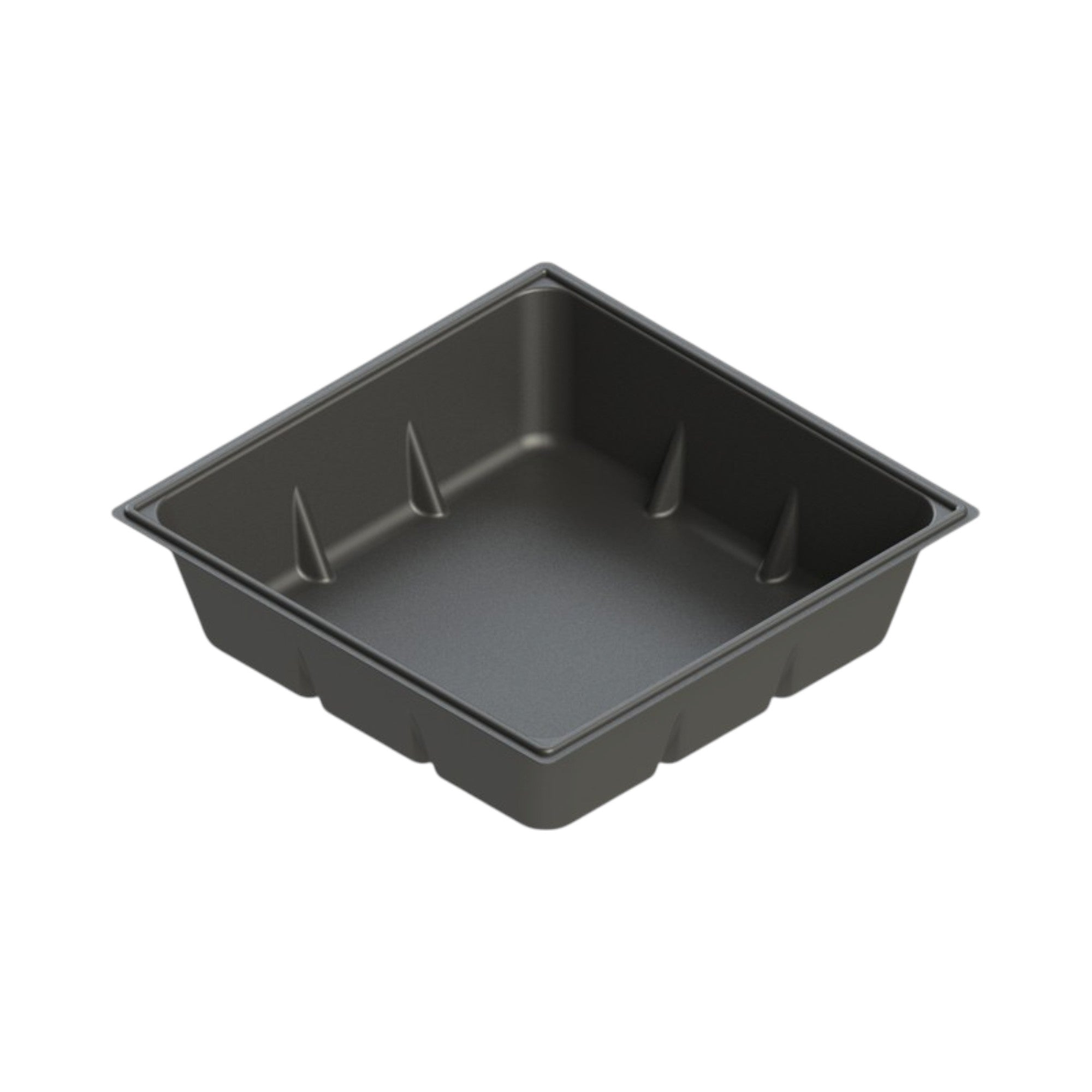 100 Gallon Reservoir, Black, Square