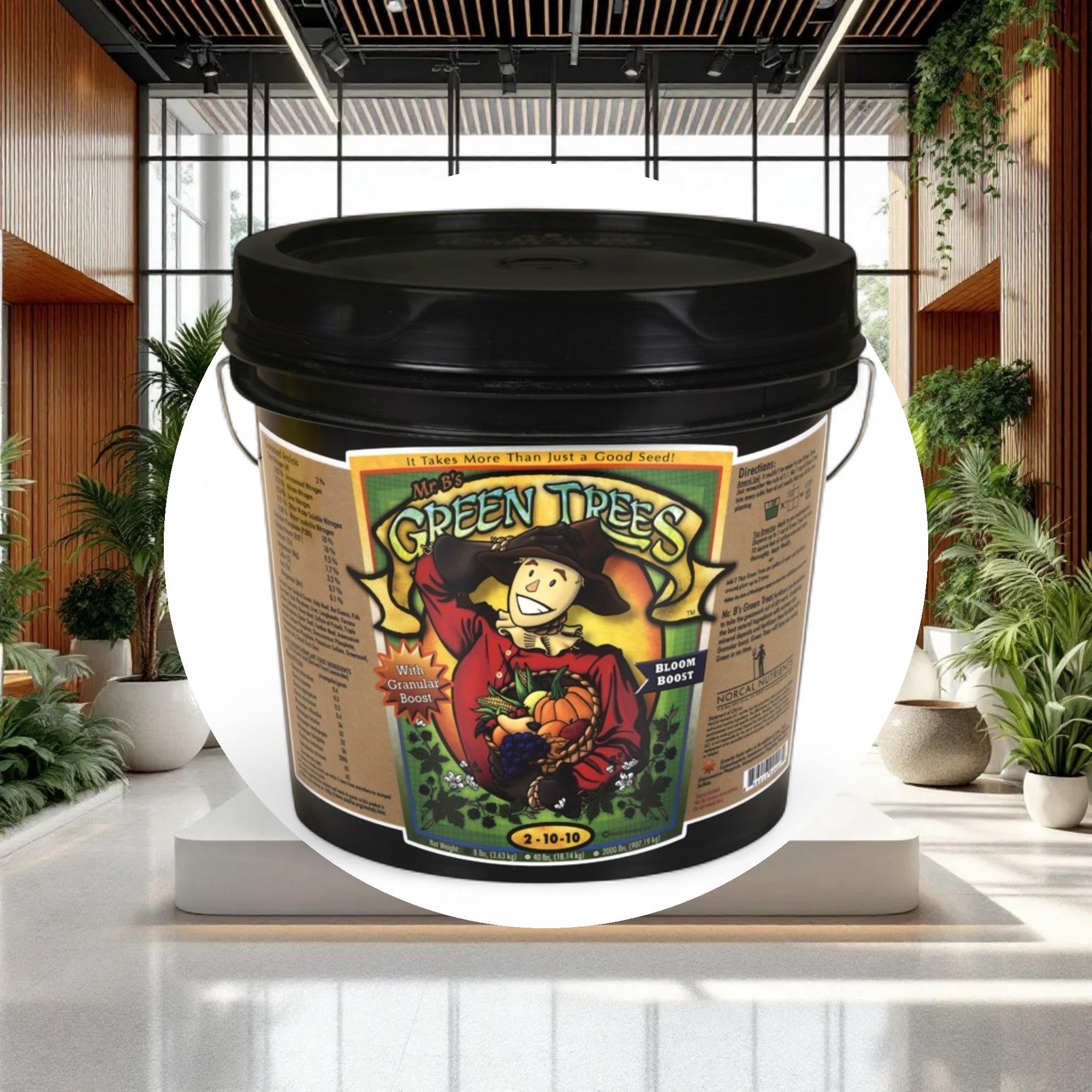 Mr. B's Green Trees Bloom Boost 8lbs (1gal) - Image 4