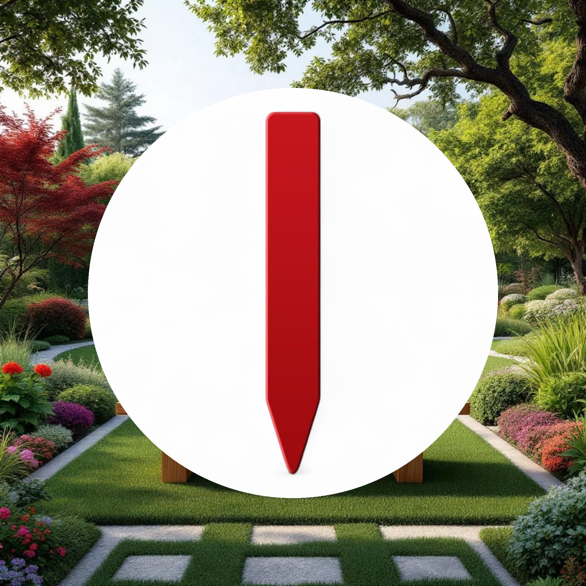Grow1 Plant Stake Labels Red (1000 pieces) - Image 4