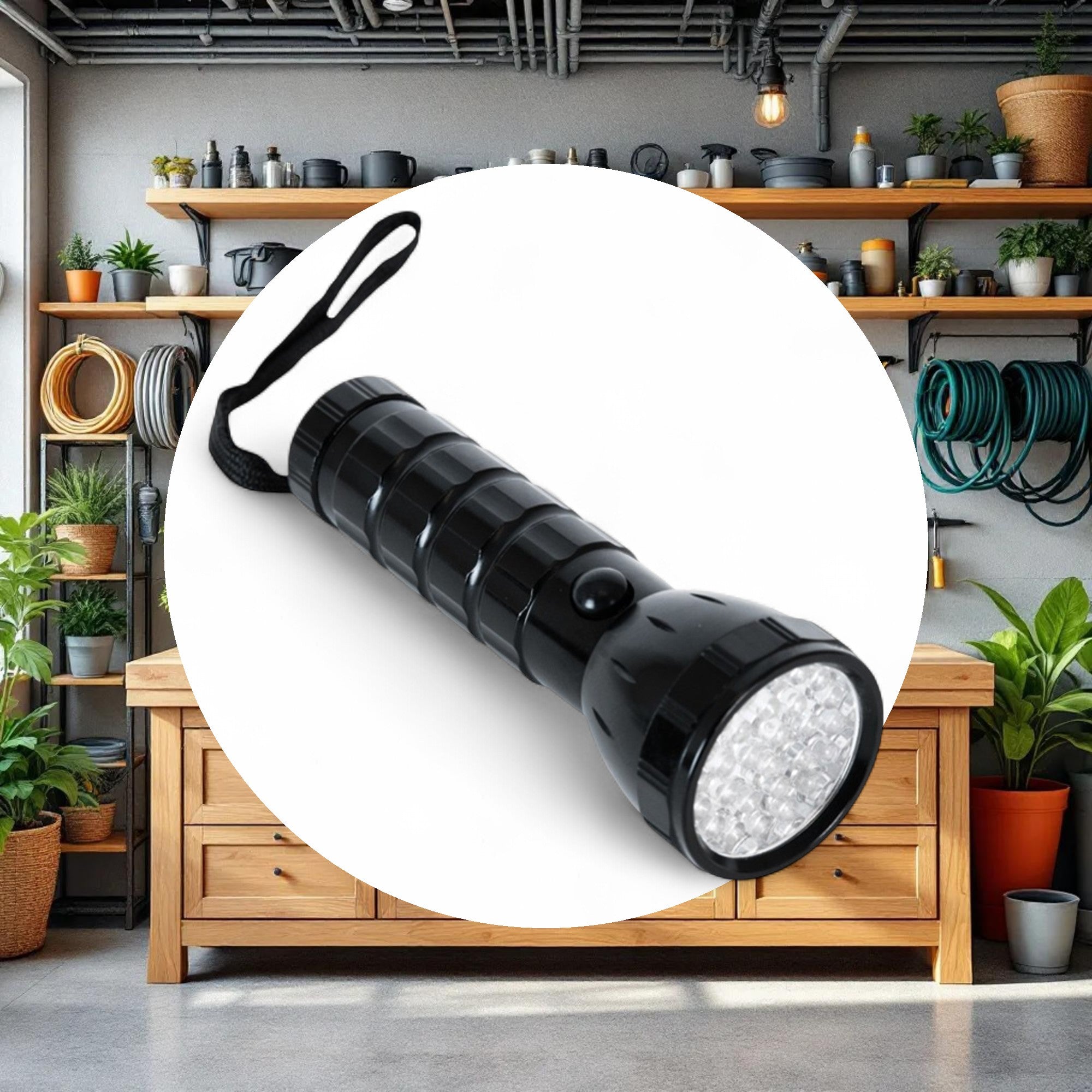 Grow1 Large Green LED Flash Light - Image 3