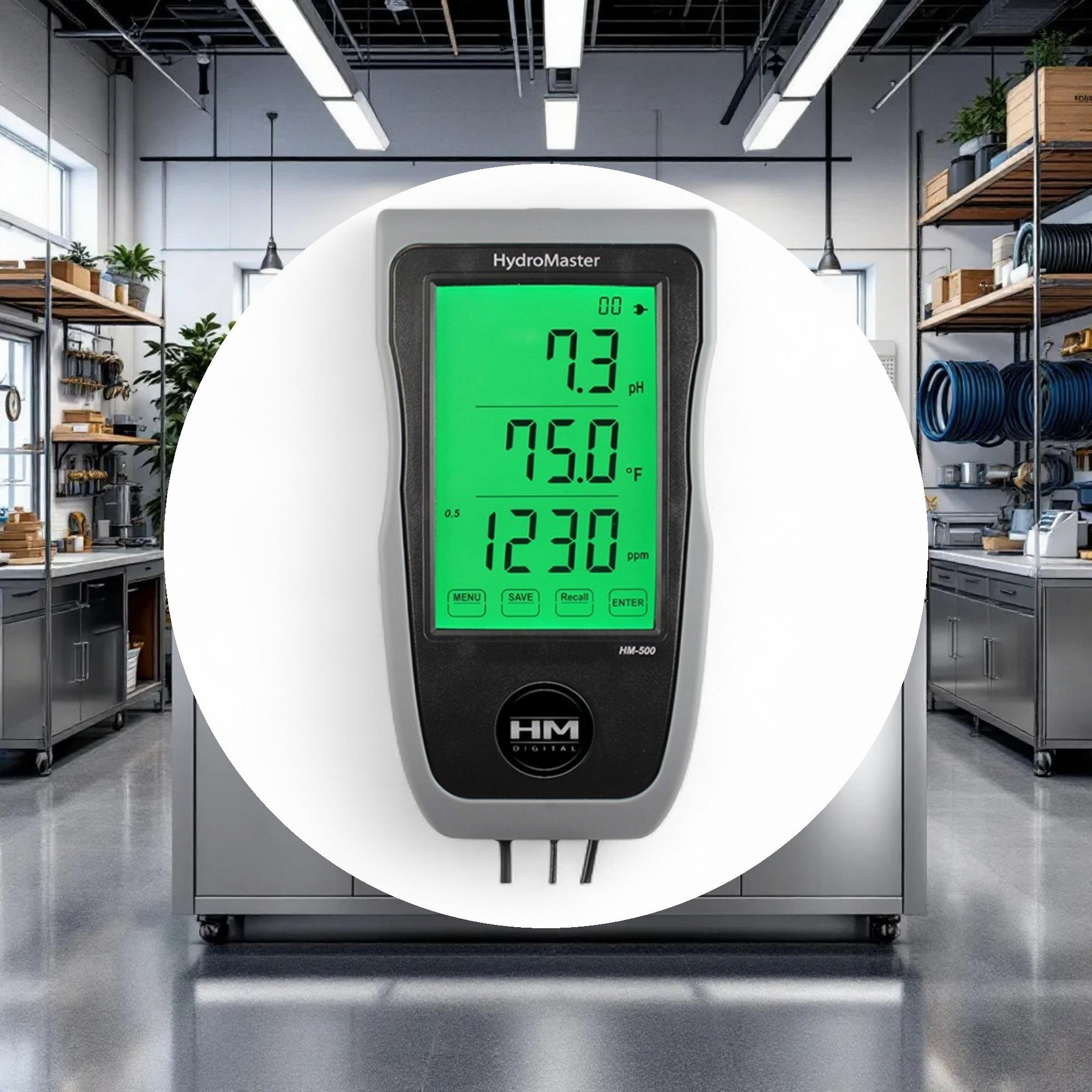 HM Digital Hydromaster 500 - Continuous pH/TDS/EC/Temp meter - Image 4