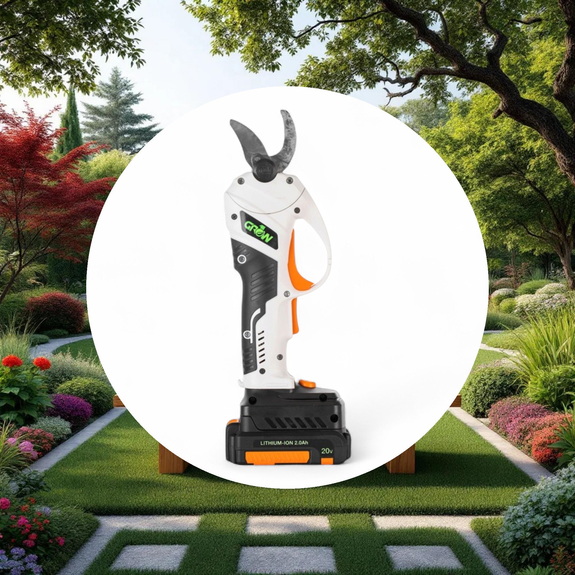 Grow1 20V DC Electronic Cordless Pruning Shears - Image 4