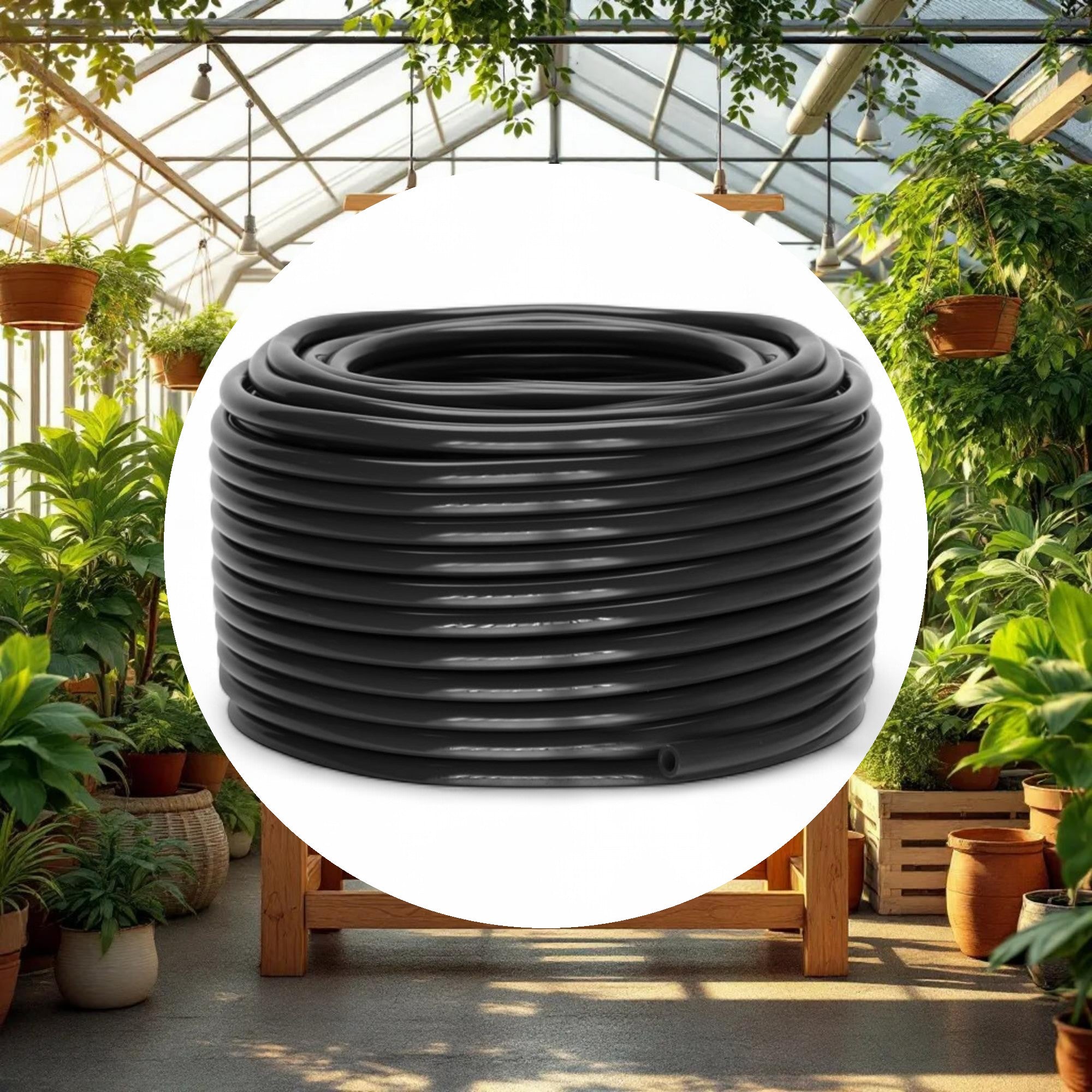 GROW1 Black Vinyl Tubing I.D. 3/4in x 100ft - Image 3