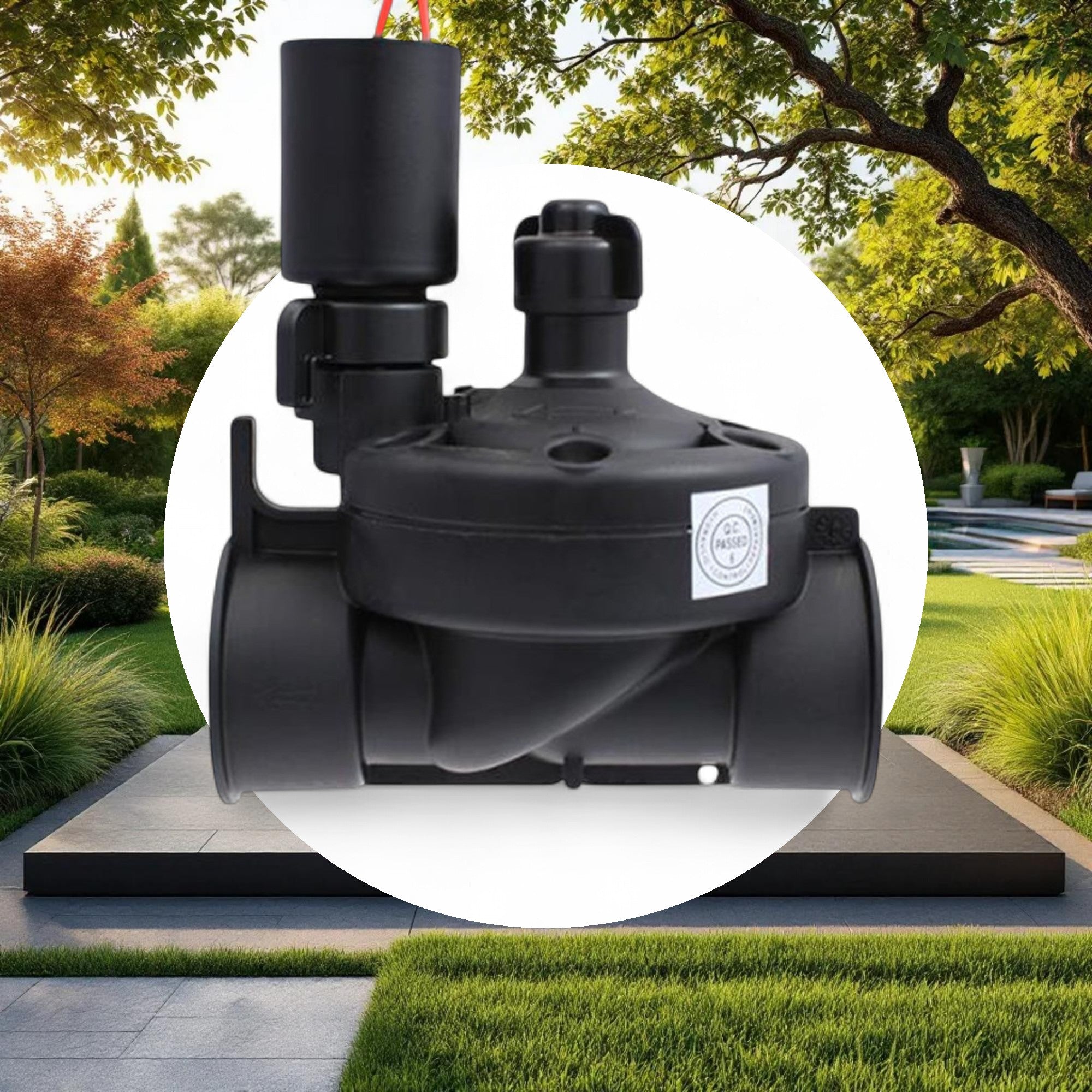 Netafim 1in Series 80 2-Way Electric Globe Valve .1-44GPM 24VAC - Image 5