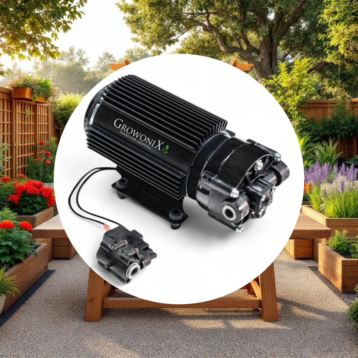 GrowoniX BP-1000 HF Adjustable Booster Pump - Image 5