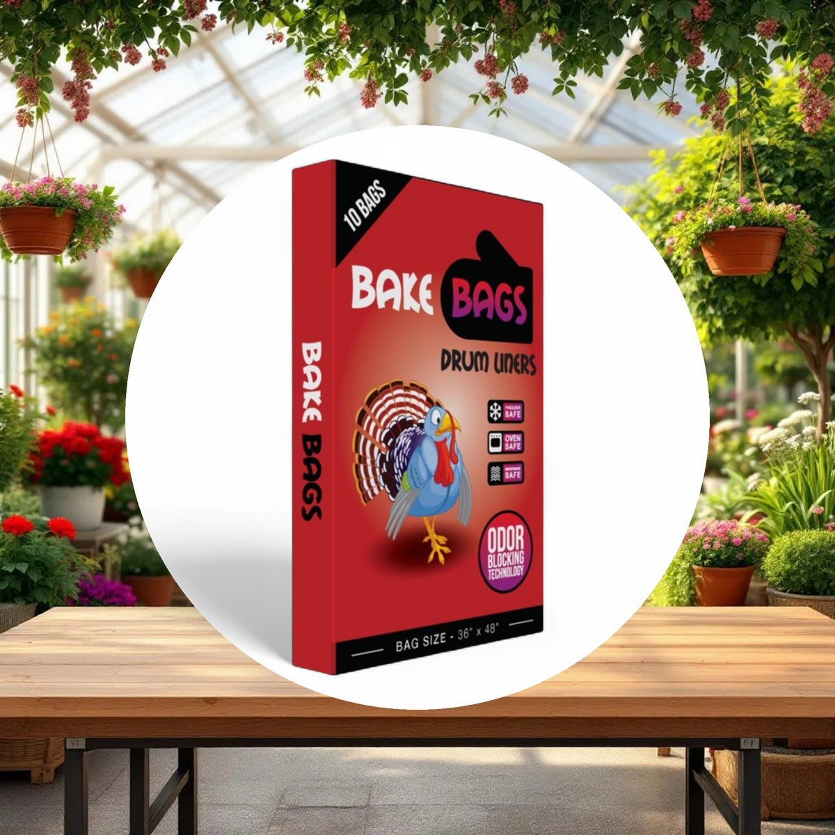 Bake Bags Drum Liners 55 Gallon 36in x 48in (10 Pack) - Image 3
