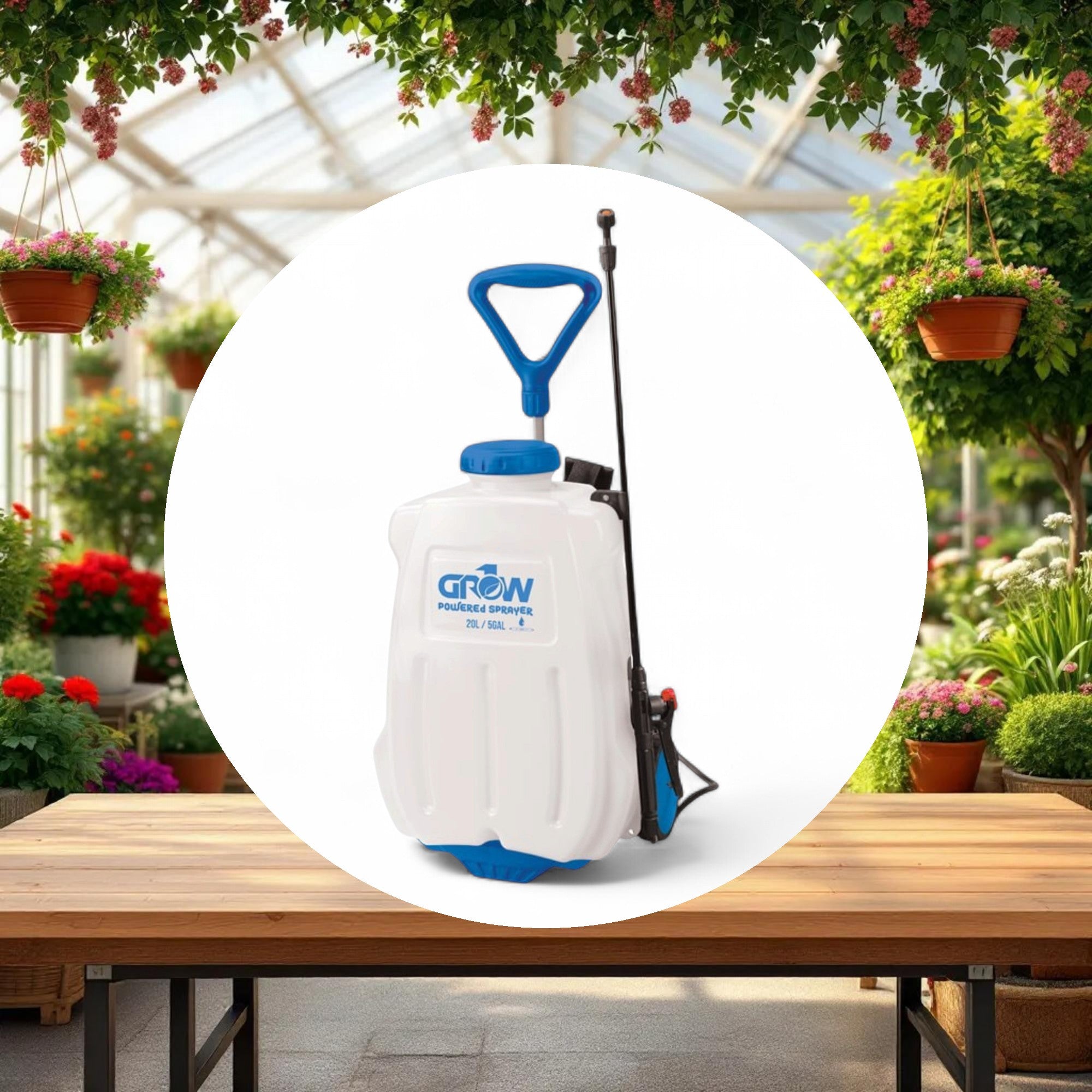 GROW1 Electric Sprayer Lithium Ion Battery 20L/5gal - Image 3