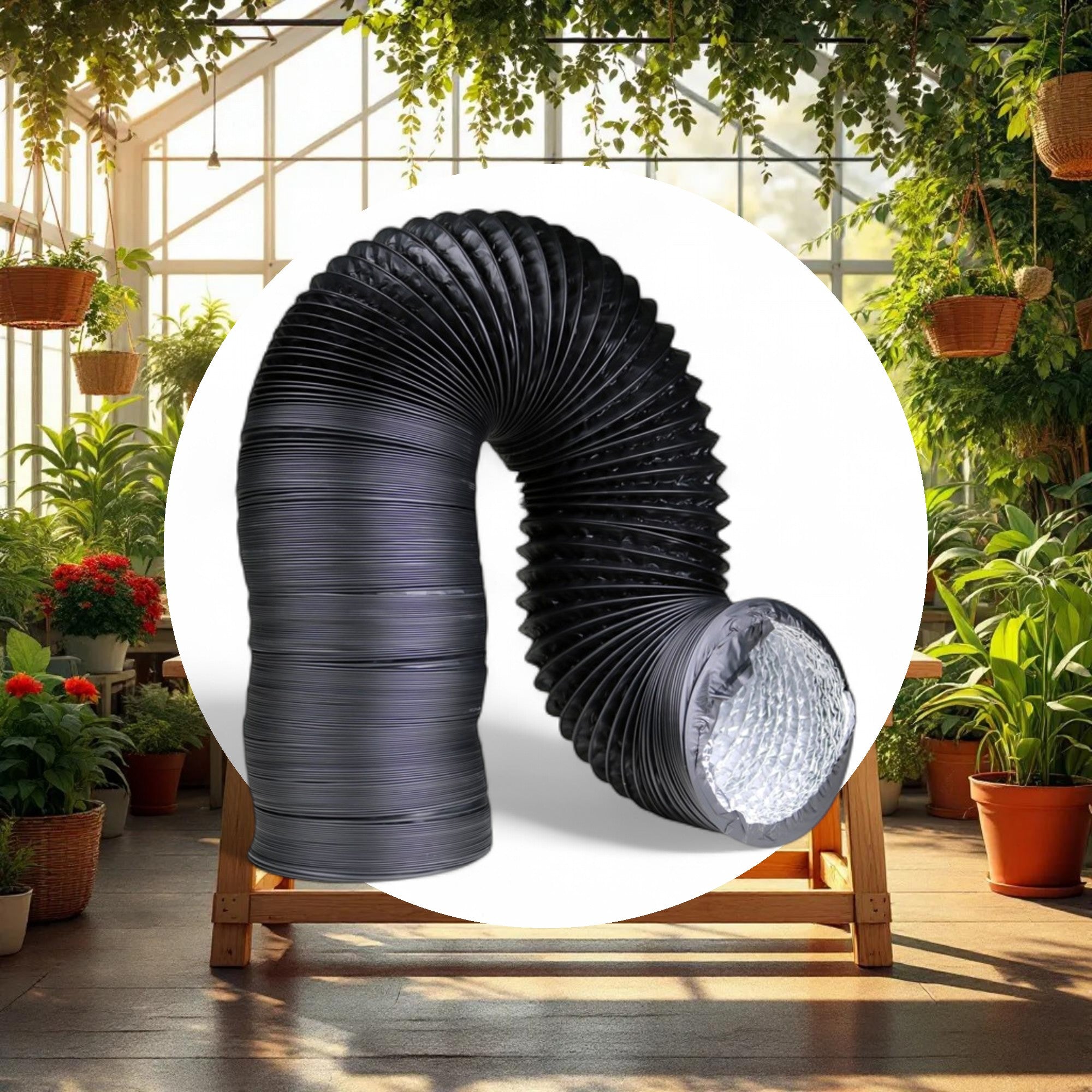 Light-Proof Black Duct 8in x 25ft - Image 3