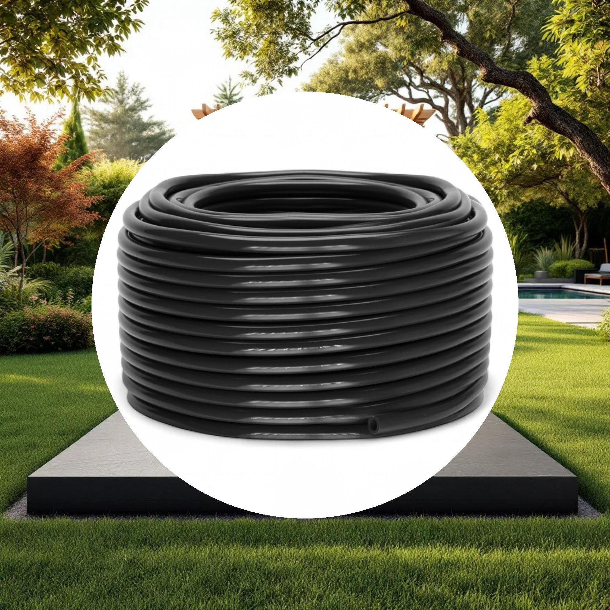 GROW1 Black Vinyl Tubing I.D. 3/16in x 100ft - Image 5