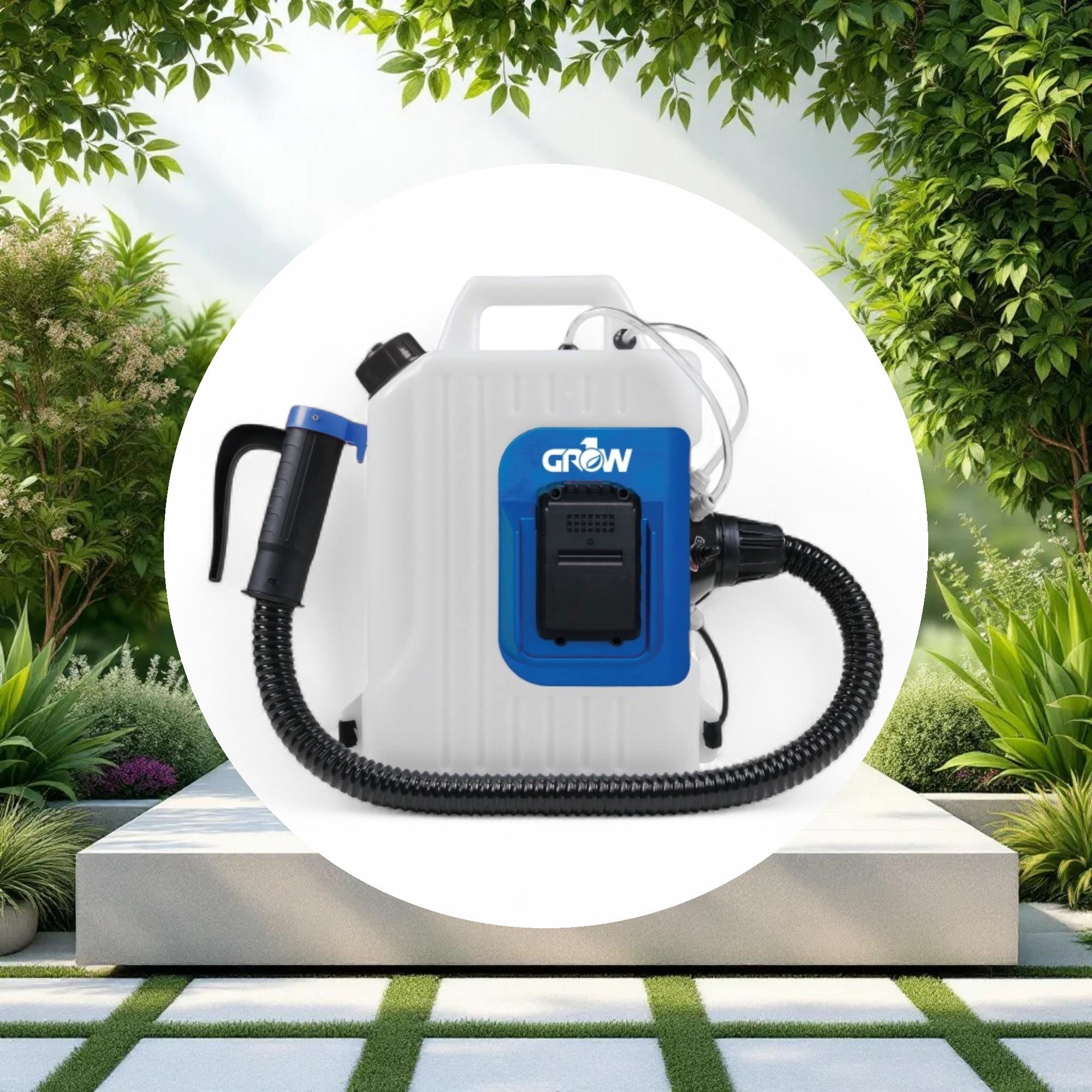 GROW1 24V Cordless Backpack Fogger ULV Atomizer 2.5 Gallon - Image 2