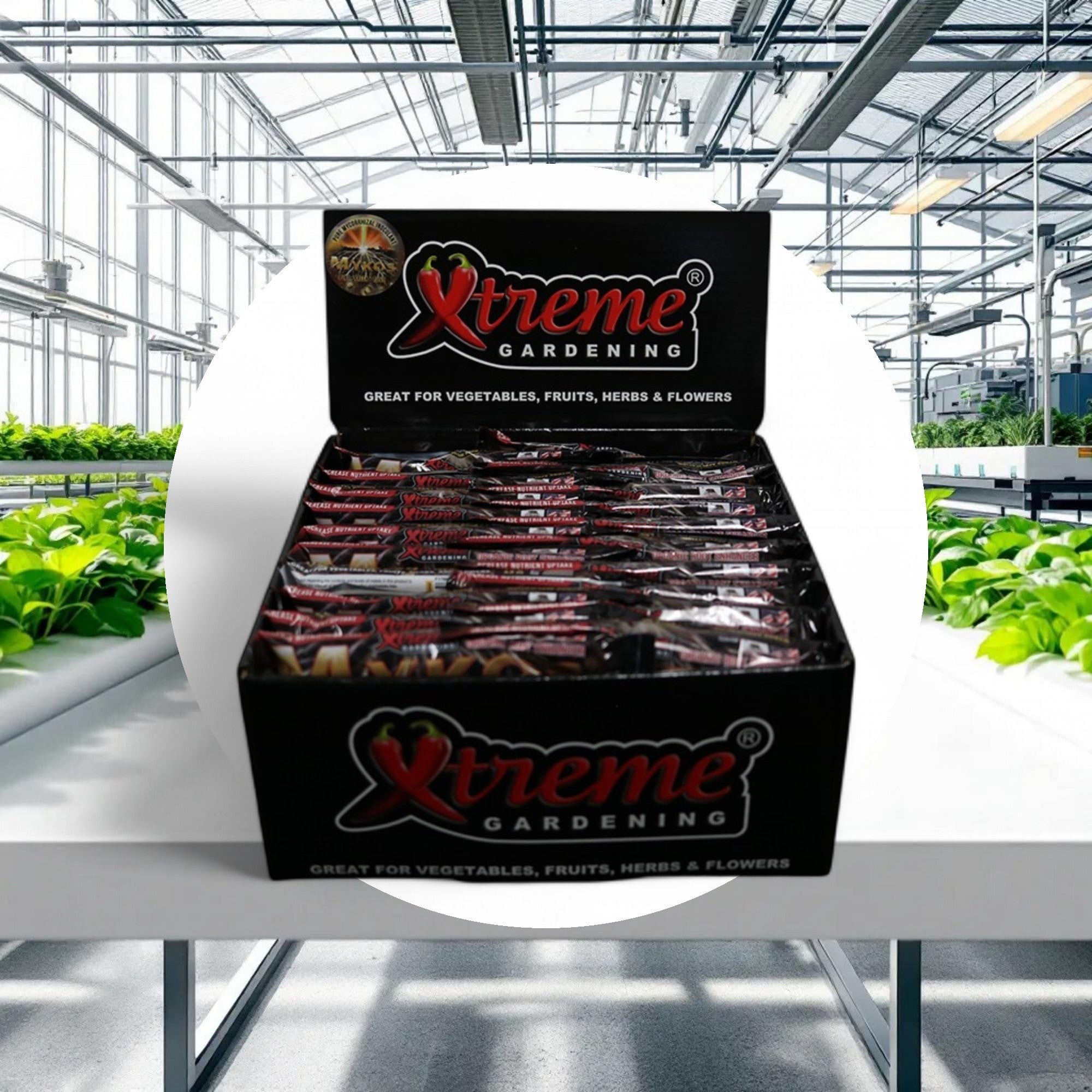 Xtreme Gardening MYKOS Pure Mycorrhizal Inoculant 100g w/ Retail Display (60pcs/Box) - Image 2