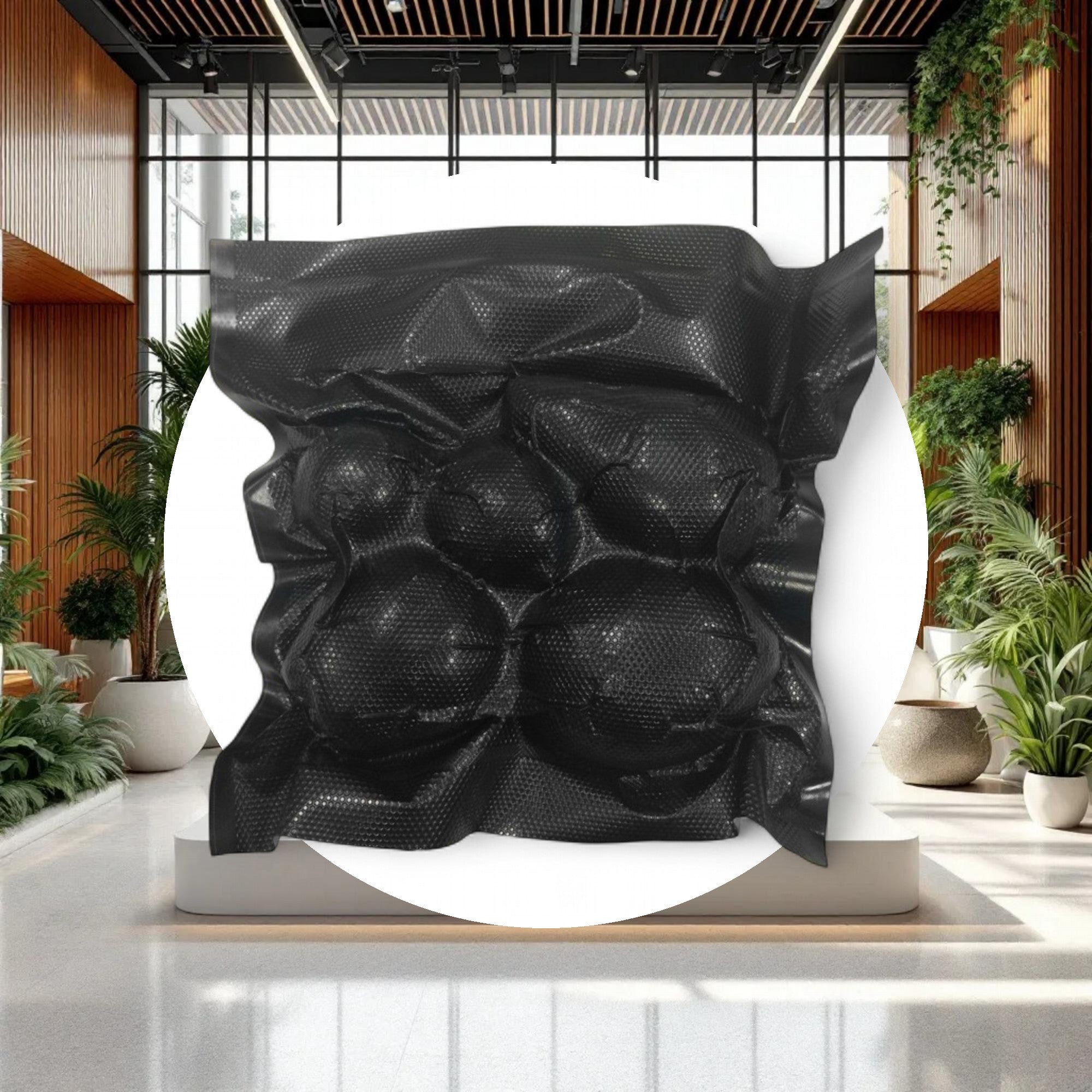 NatureVAC 15"x20" Precut Vacuum Seal Bags All Black (50-pack) - Image 3