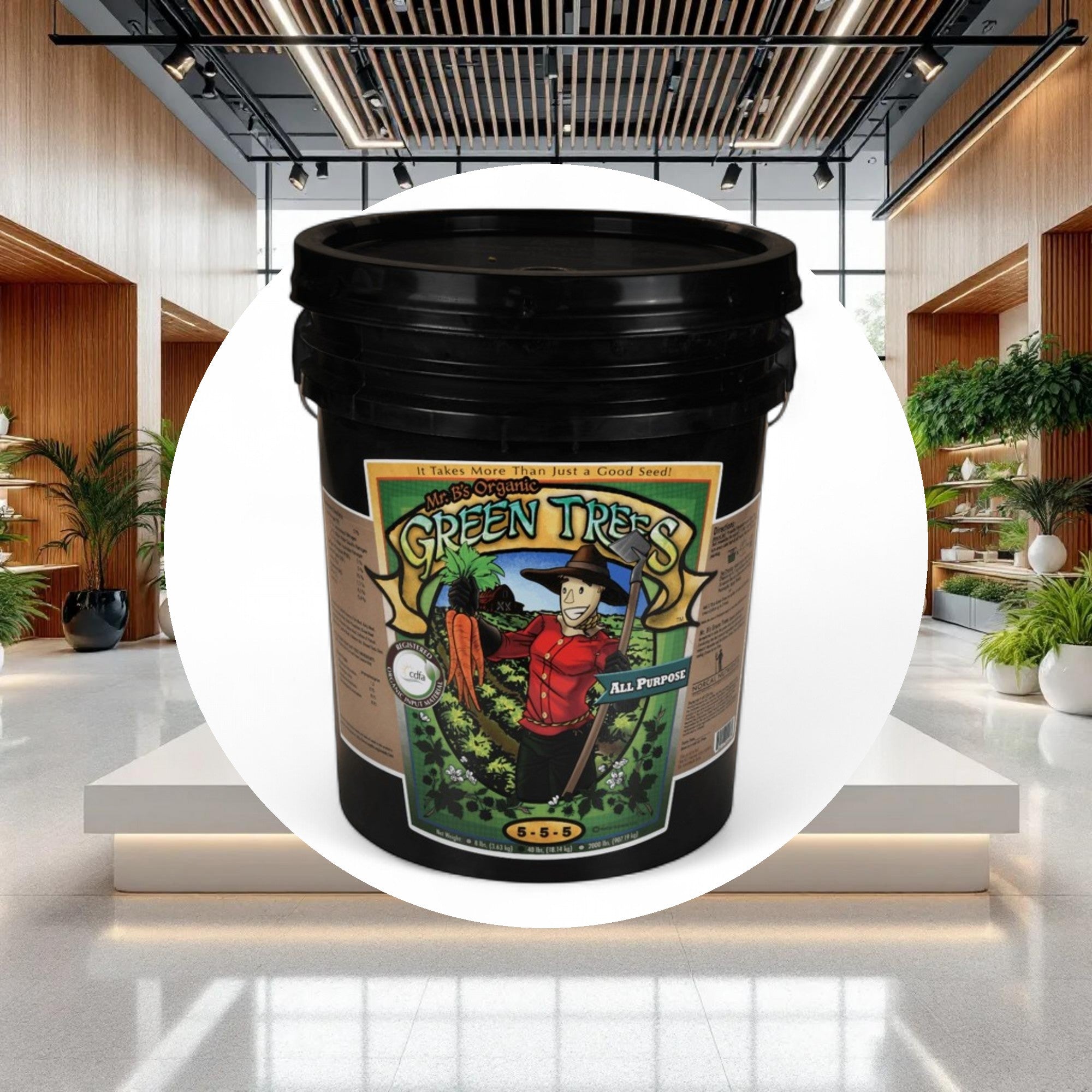 Mr. B's Green Trees Organic All Purpose 40lbs (5gal) - Image 3