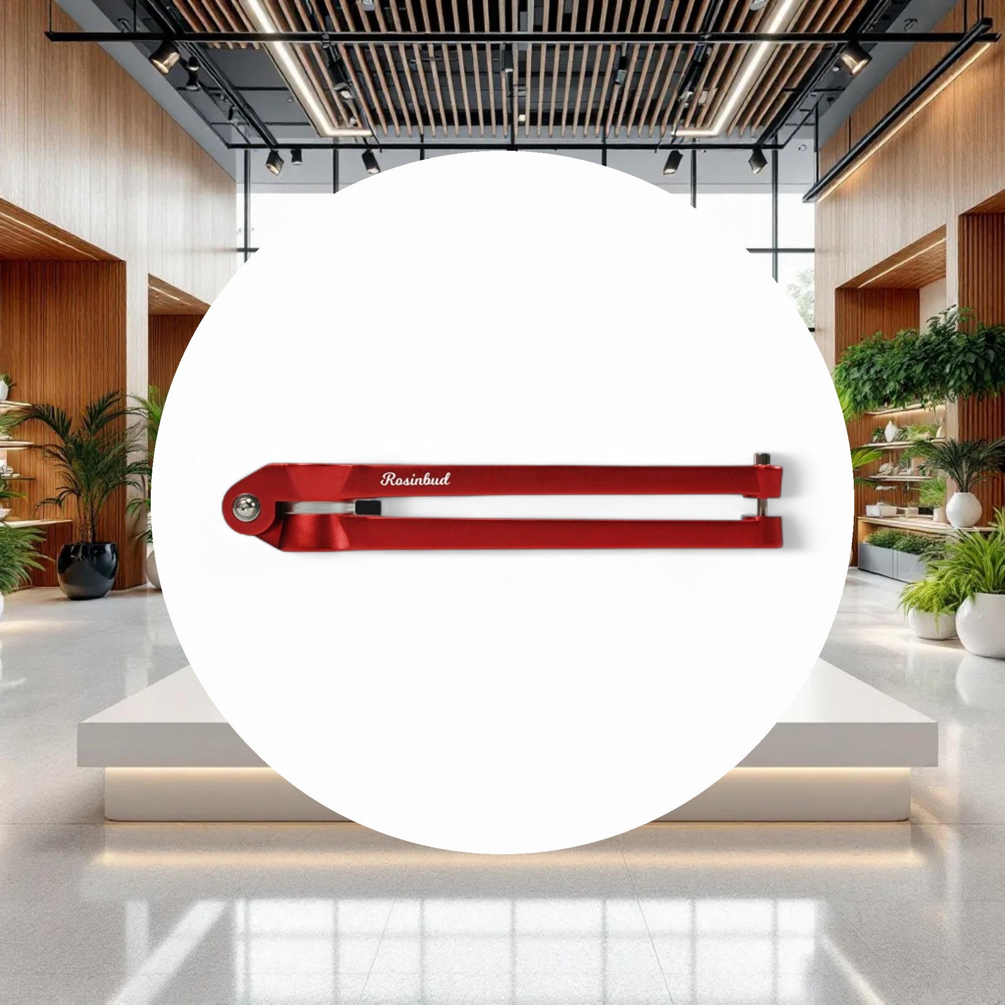 Rosinbud M1 All-In-One Portable Rosin Press & Oil Infuser (Red) - Image 3