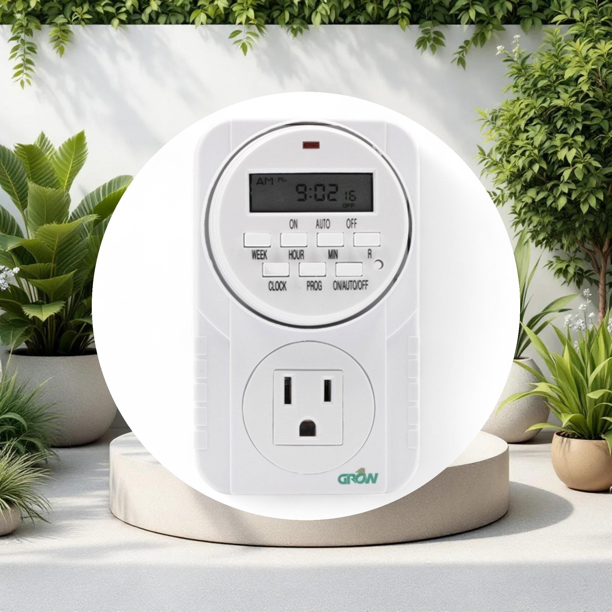 Grow1 120V Single Outlet Digital Timer - Image 5