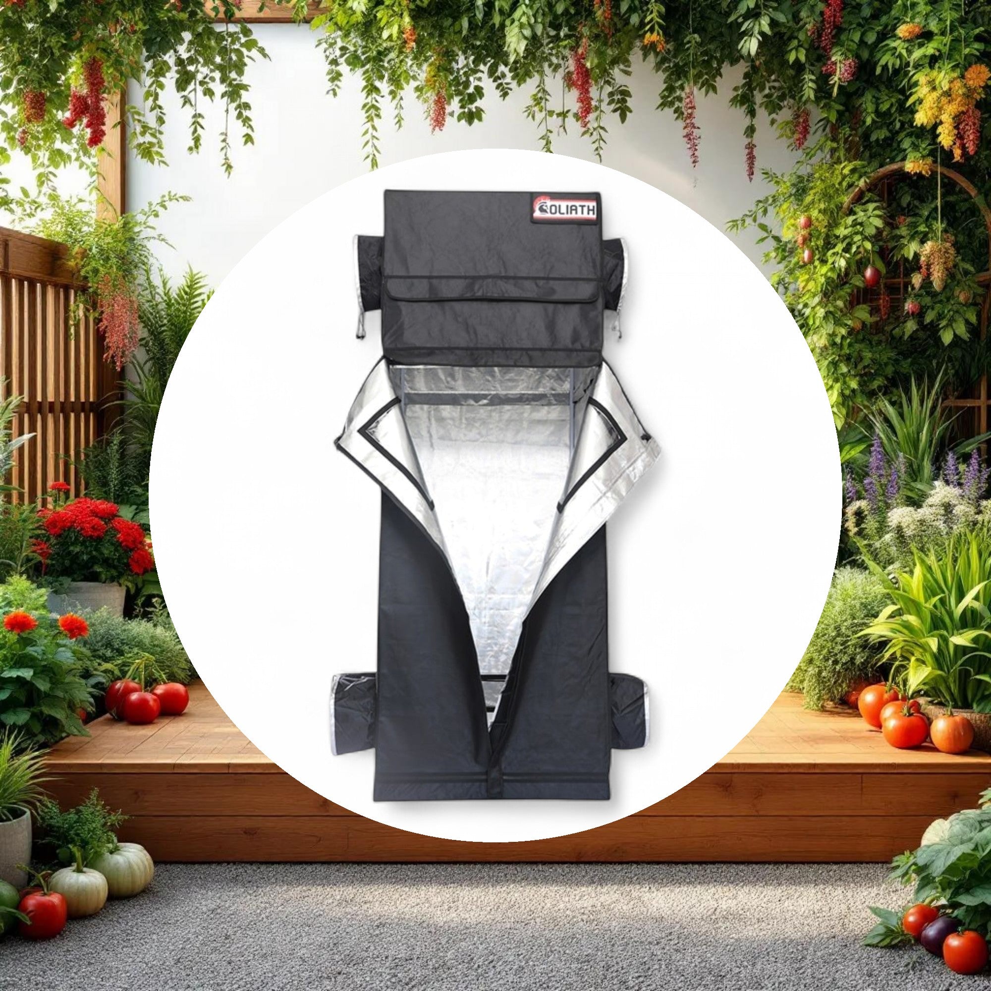 Goliath Grow Tent 3ft x 3ft x 6ft11in - 7ft11in - Image 5
