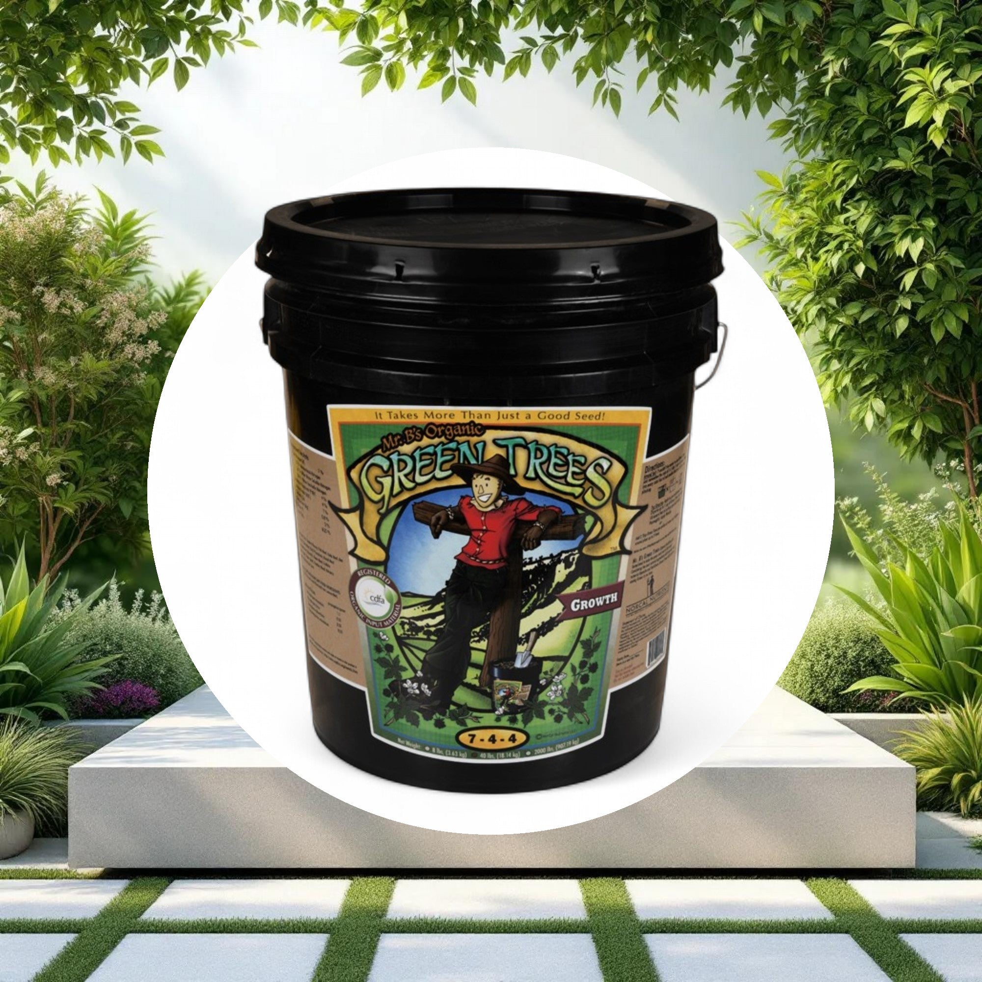 Mr. B's Green Trees Organic Growth 40lbs (5gal) - Image 2