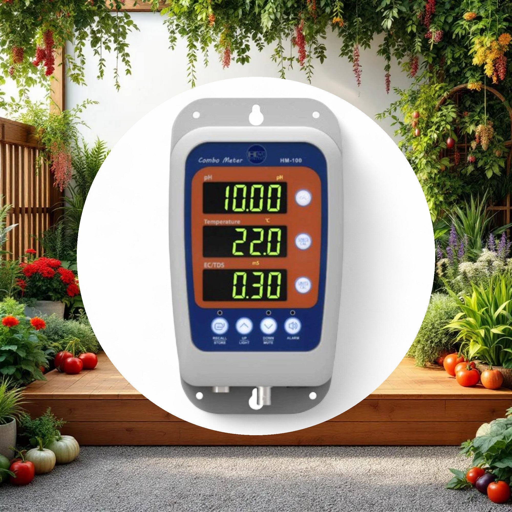 HM Digital Hydromaster 100 - Continuous pH/TDS/EC/Temp meter - Image 3