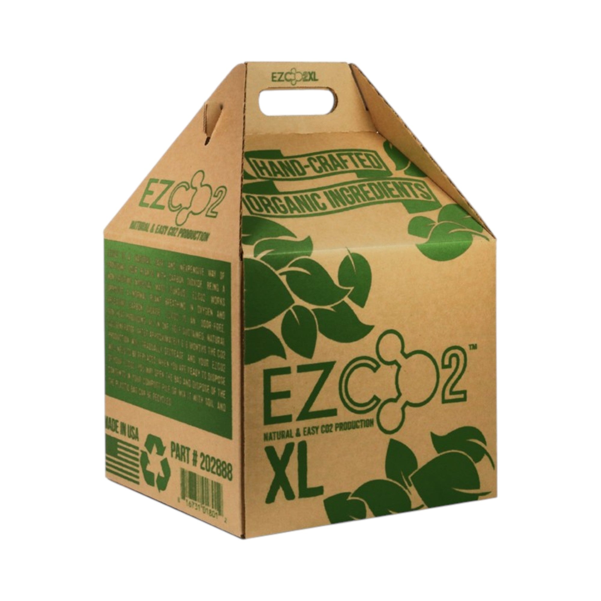 EZ CO2 XL Delay Activated CO2 Producing Mushroom Bag