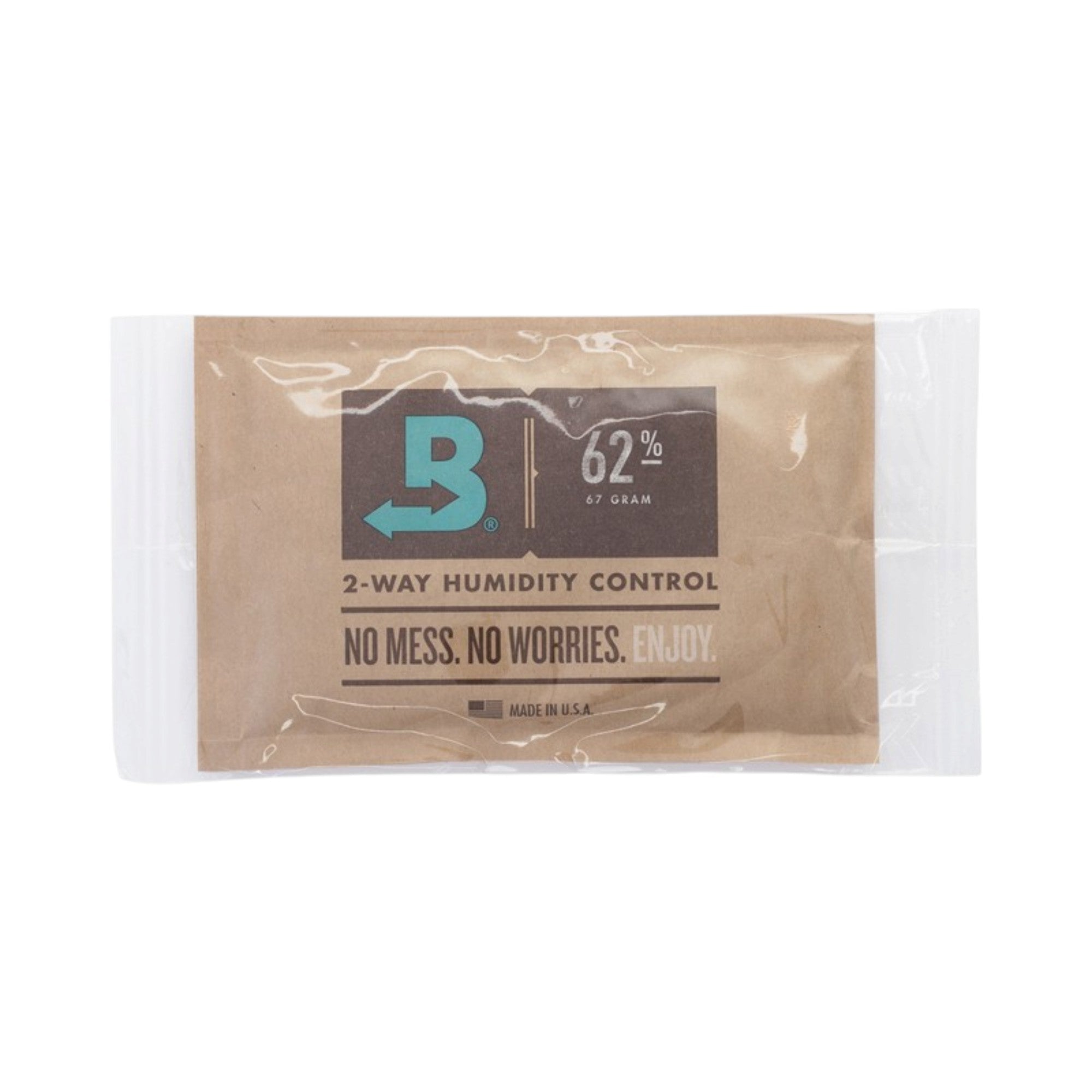 Boveda 2-Way Humidity Control Pack 62% 67g Individually Wrapped (100pcs/Case)