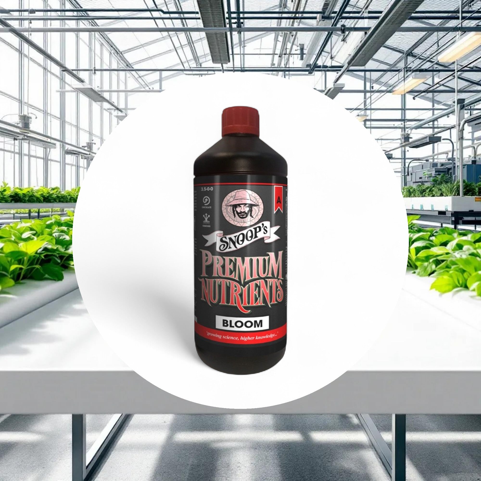 Snoop's Premium Nutrients Bloom A Non-Circulating 5ltr 3.1-0-0 (Soil, Hydro Run To Waste) - Image 2