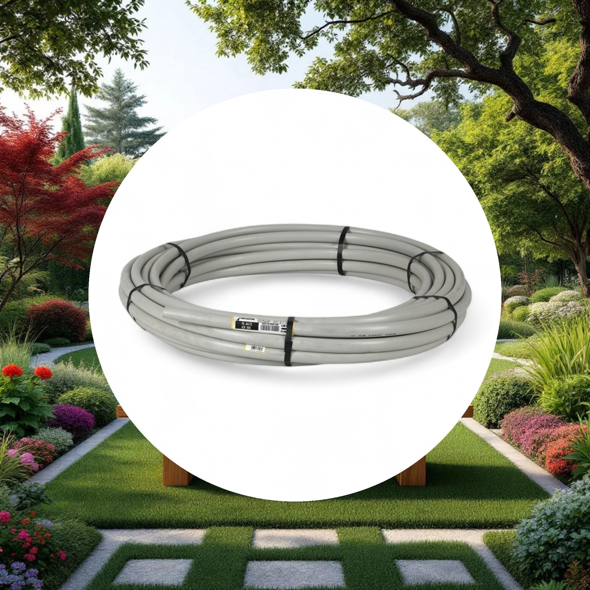 Netafim UV Polyethylene Tubing 3/4in (.82in ID x .94in OD) 100ft Roll - Image 5