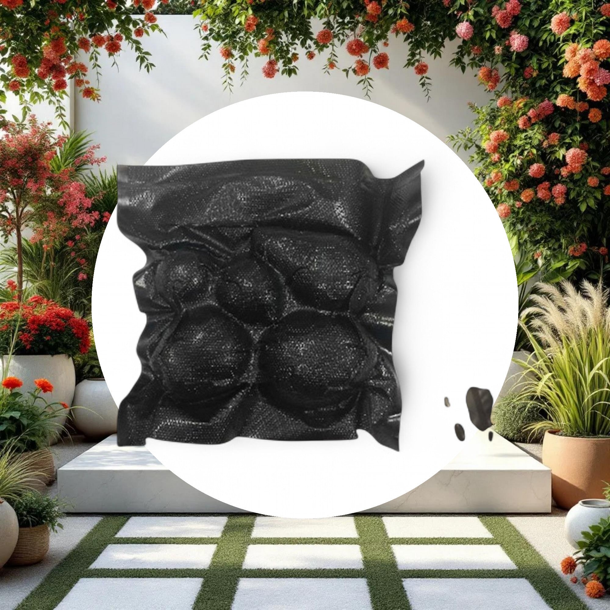 ~REFURBISHED~ NatureVAC 11''x24'' Precut Vacuum Seal Bags All Black (50-pack) - Image 2