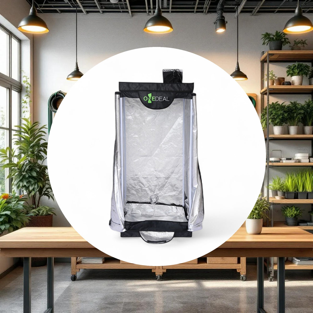 OneDeal Grow Tent 2ft x 2ft x 4ft 7in - Image 3
