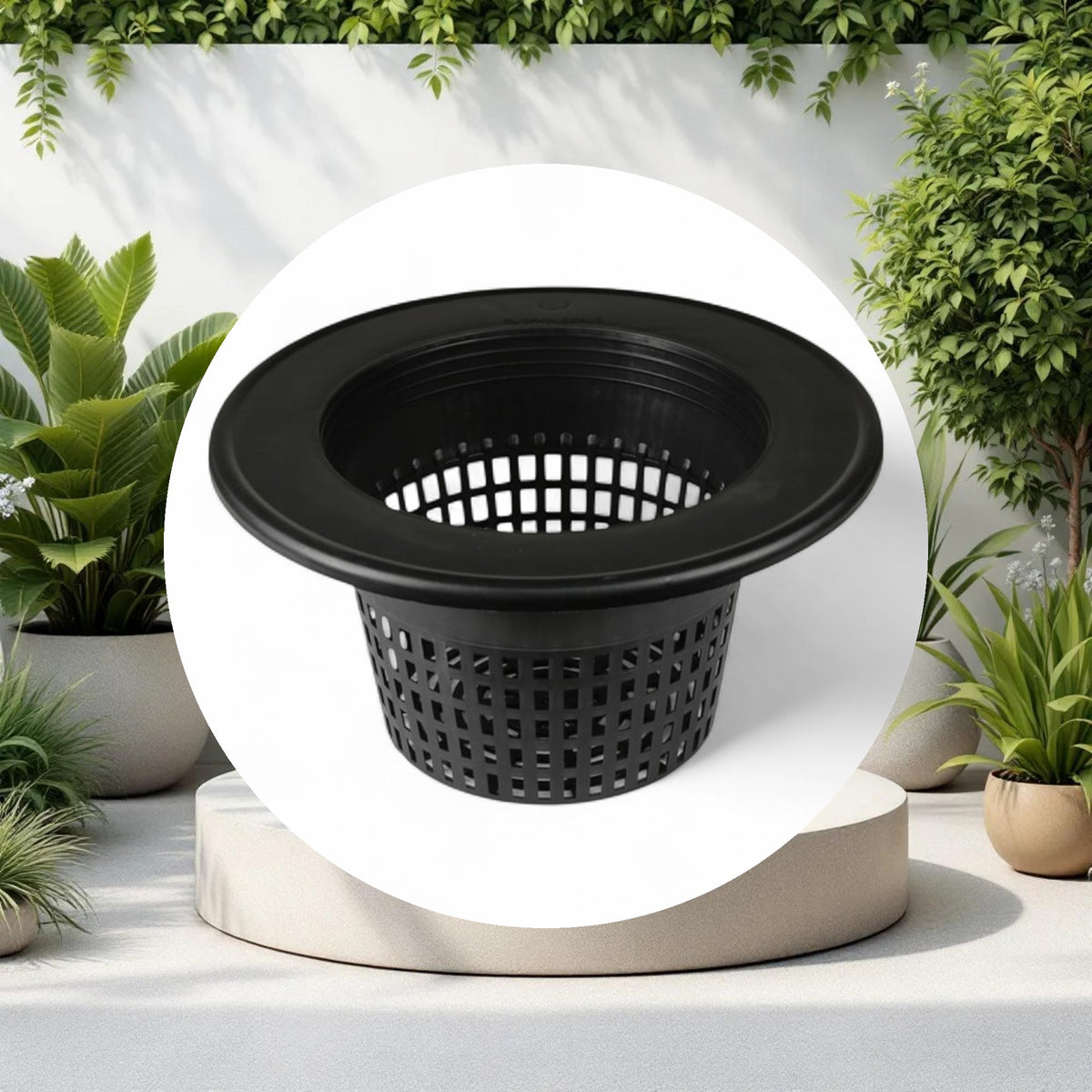 6'' Mesh Pot Bucket Lid - Image 2