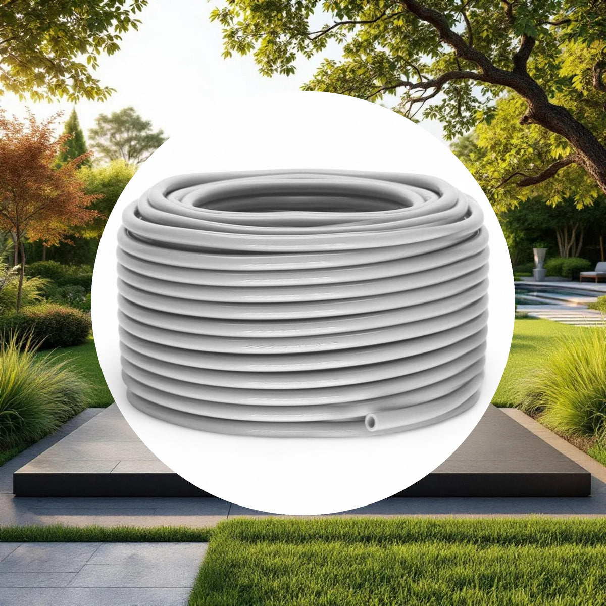 GROW1 White Vinyl Tubing I.D. 3/16in x 100ft - Image 5