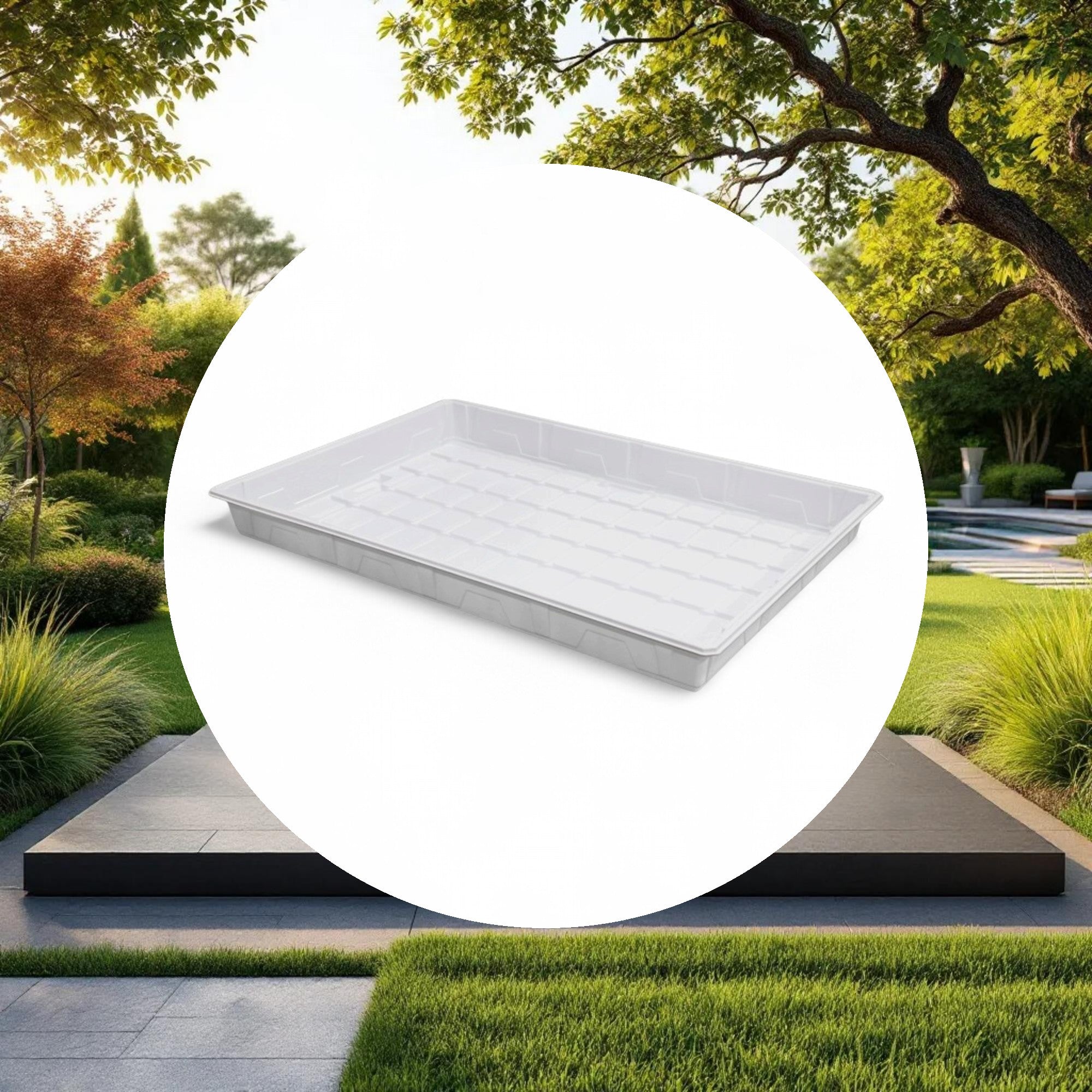 4'x8' Premium ID 6.5mil Tray - White - Image 4