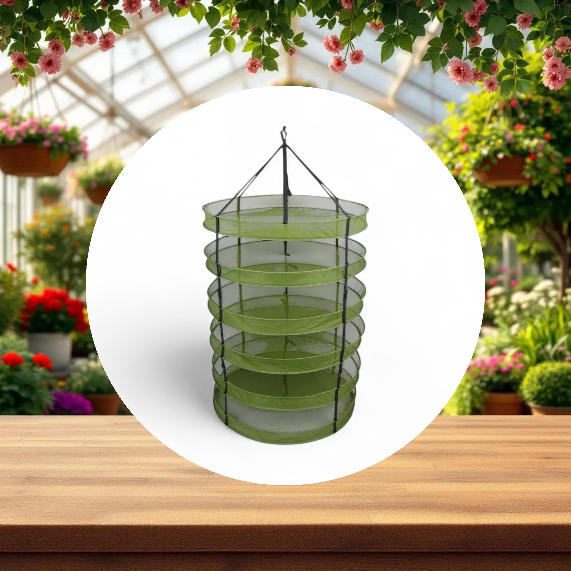 GROW1 3ft Drying Rack w/ Clip-On Levels - Image 3
