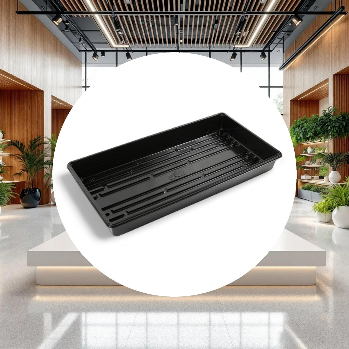 GROW1 Double Thick Propagation Tray w/o Drain Holes (10" x 20" x 2.25") - Image 3