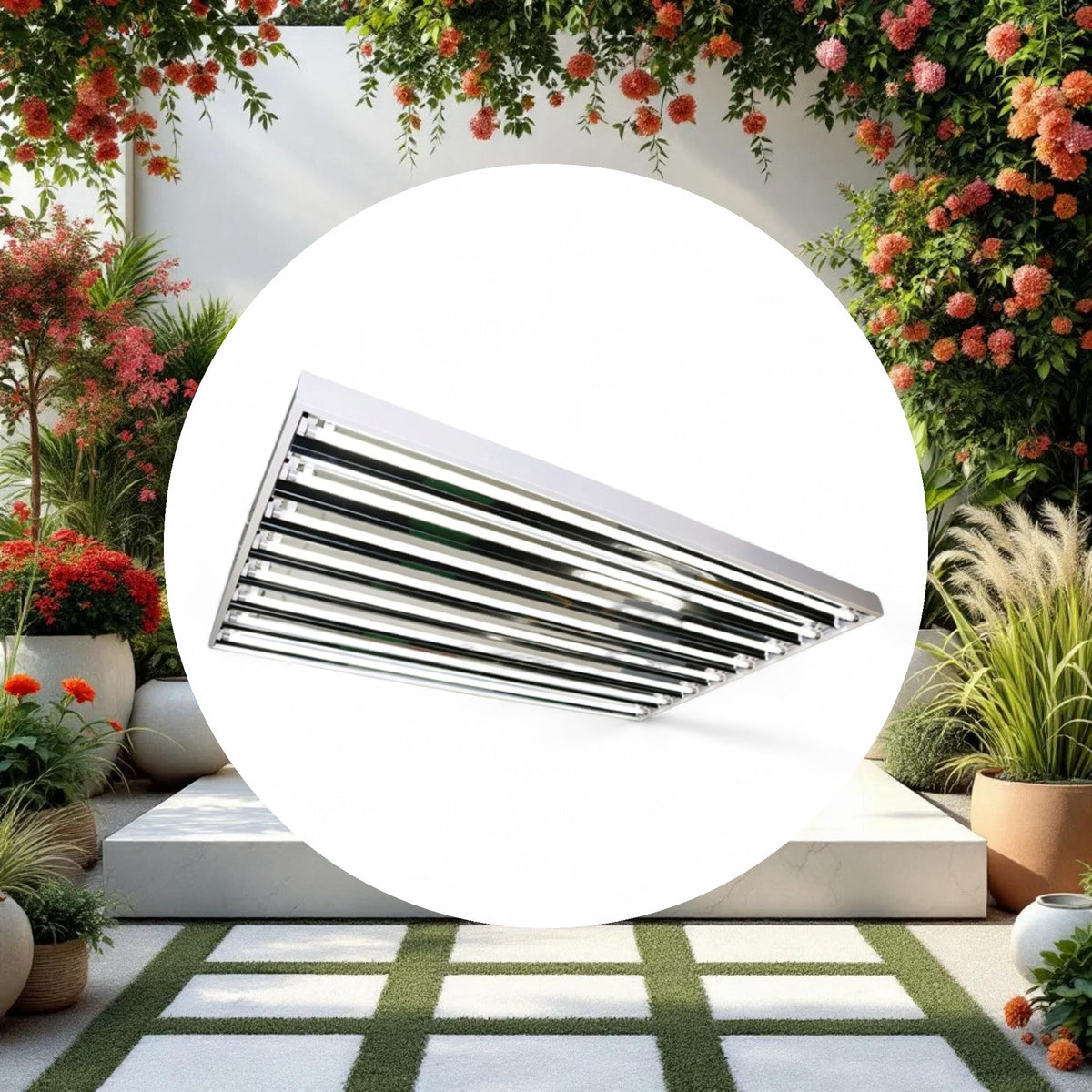 Lightech T5 4' 8 Grow Bulb Fixture 120/240/277V - Image 2
