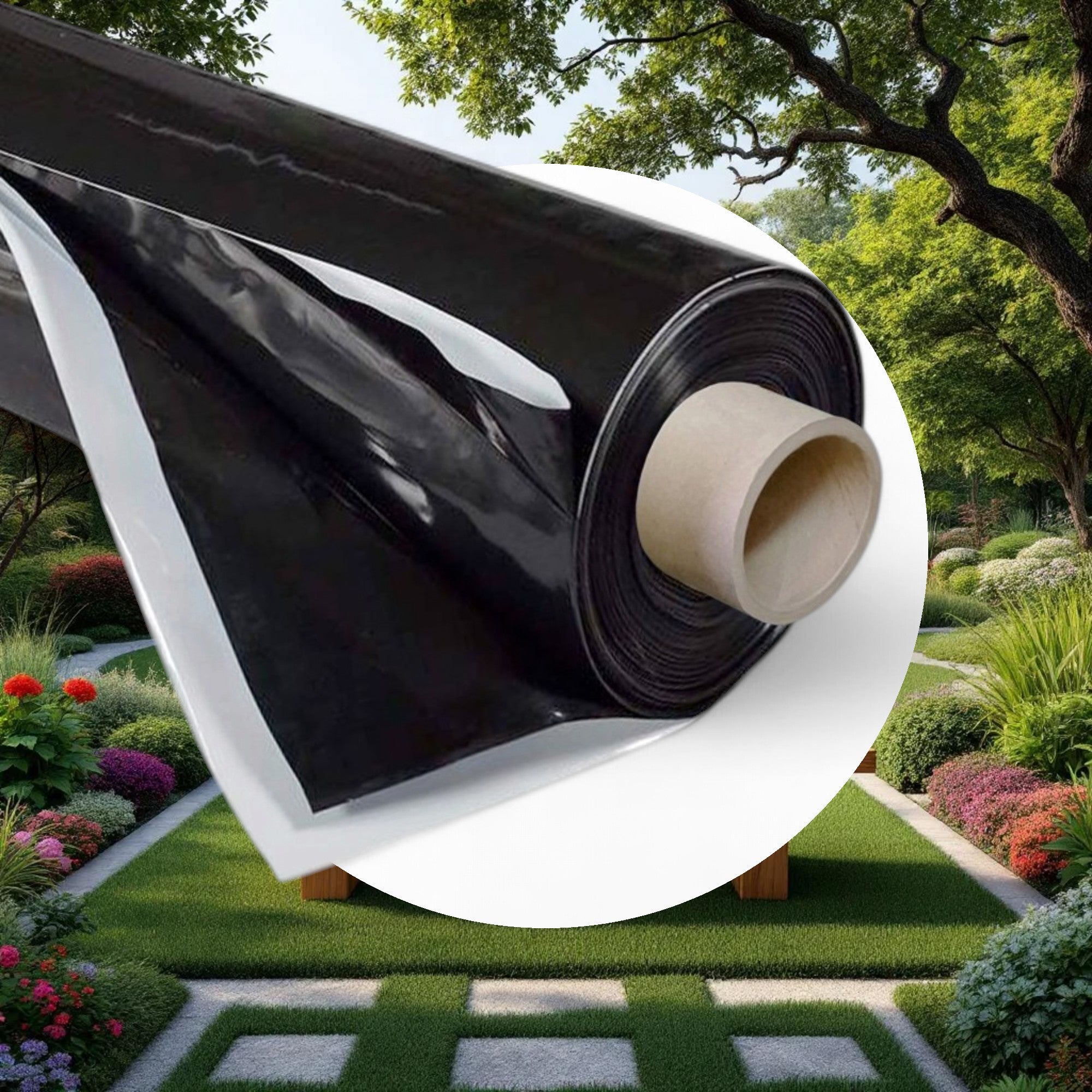 Light Dep Blackout Film 6mil UV 48ft x 100ft - Image 4