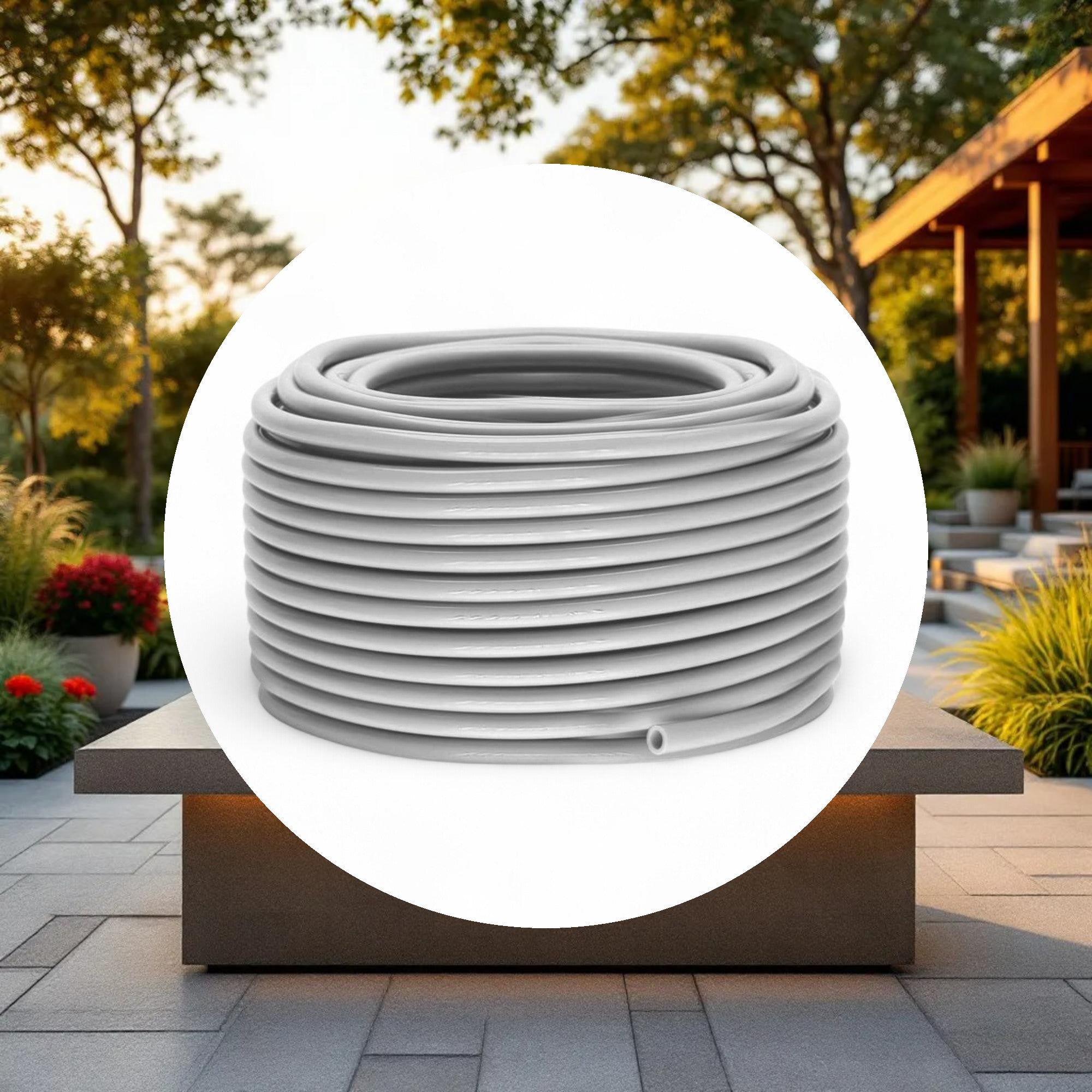 GROW1 White Vinyl Tubing I.D. 3/16in x 1000ft - Image 4
