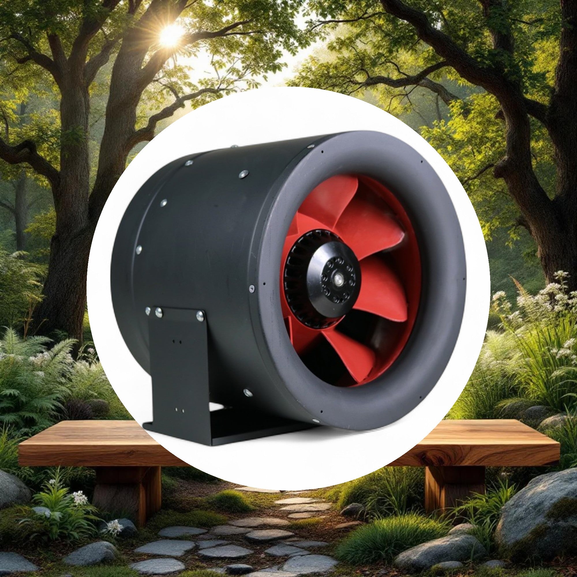 F5 Fans Inline Fan 10in - Image 5