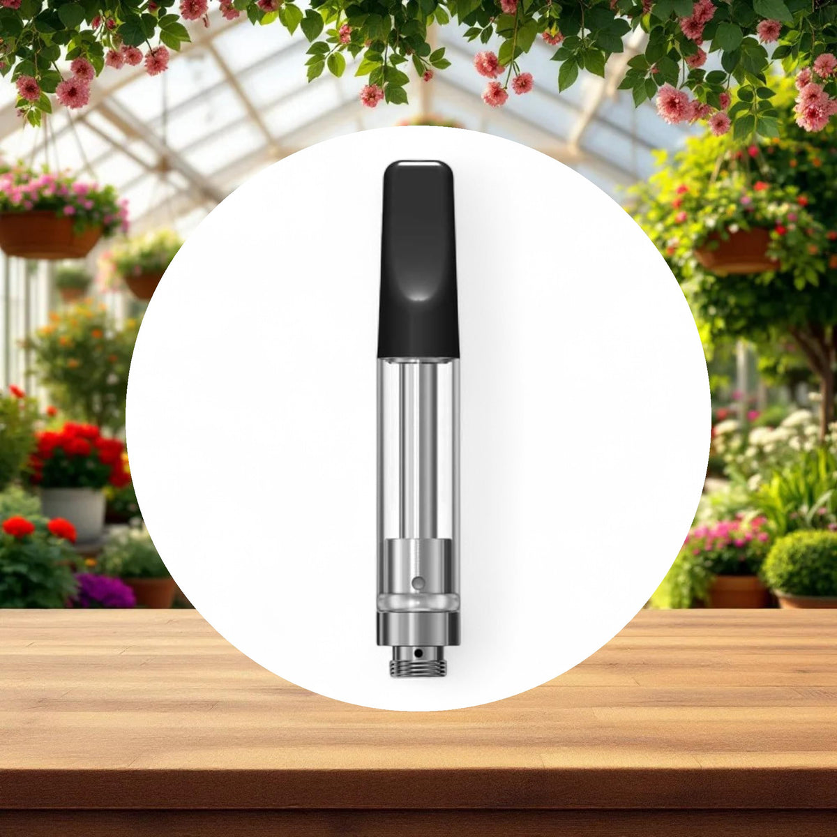 1ml Black Ceramic Cartridge w/ 2mm inlet (100-pack) - Image 3
