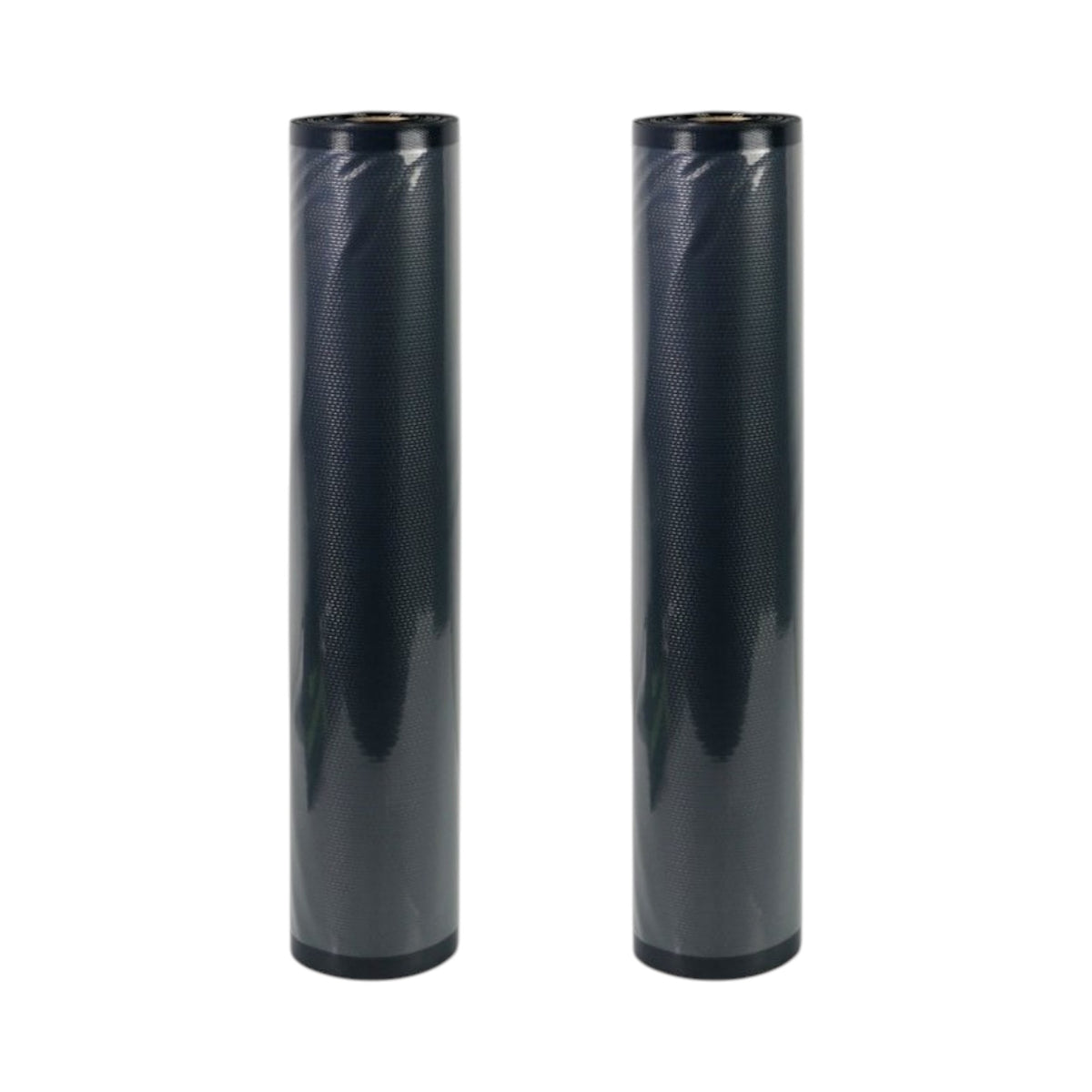 NatureVac Vacuum Seal Bags Black & Clear 11in x 19.5ft (2 Rolls/Box)195*