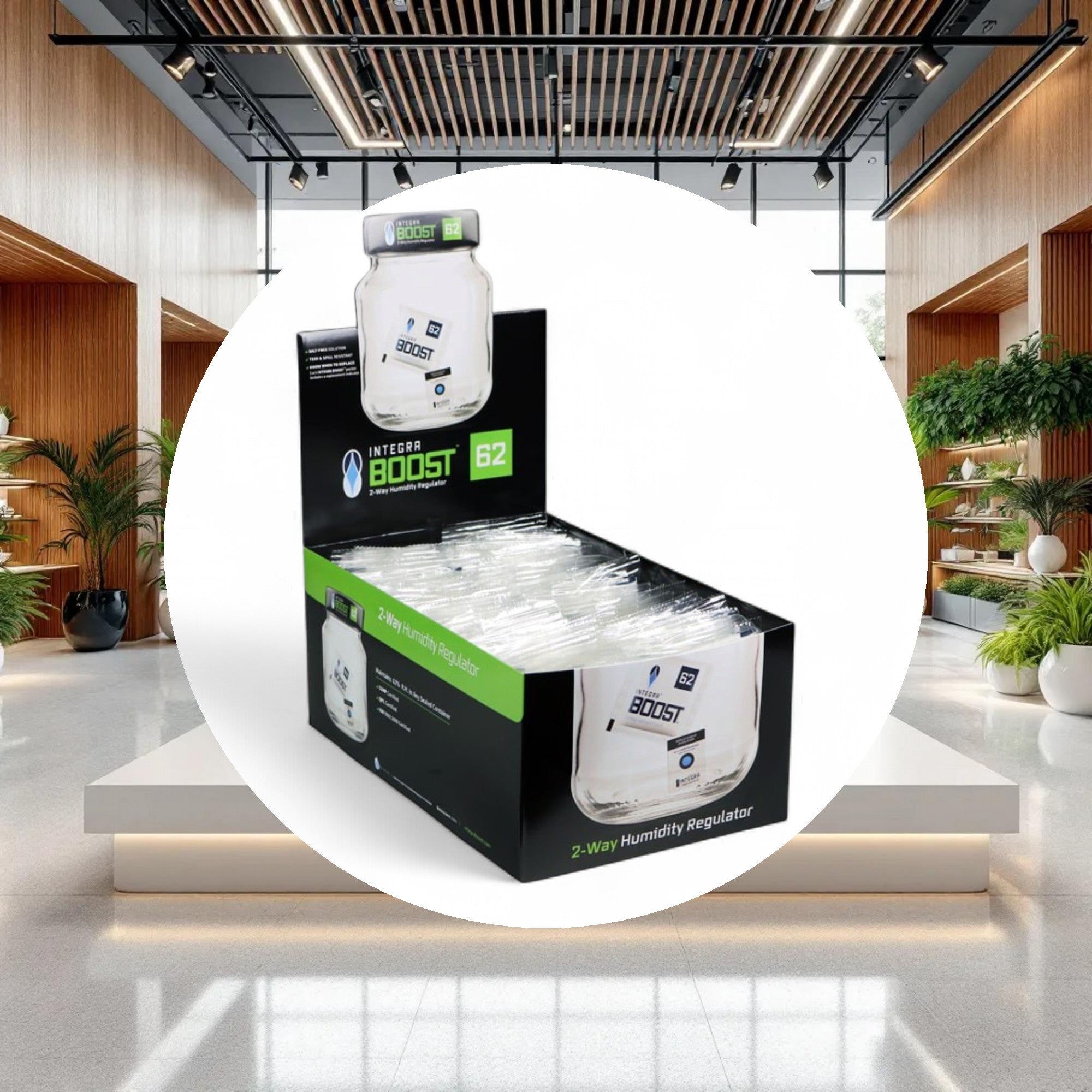Integra Boost 2-Way Humidity Control 8 Gram 62% RH w/ Retail Display (144pcs/Box) - Image 3