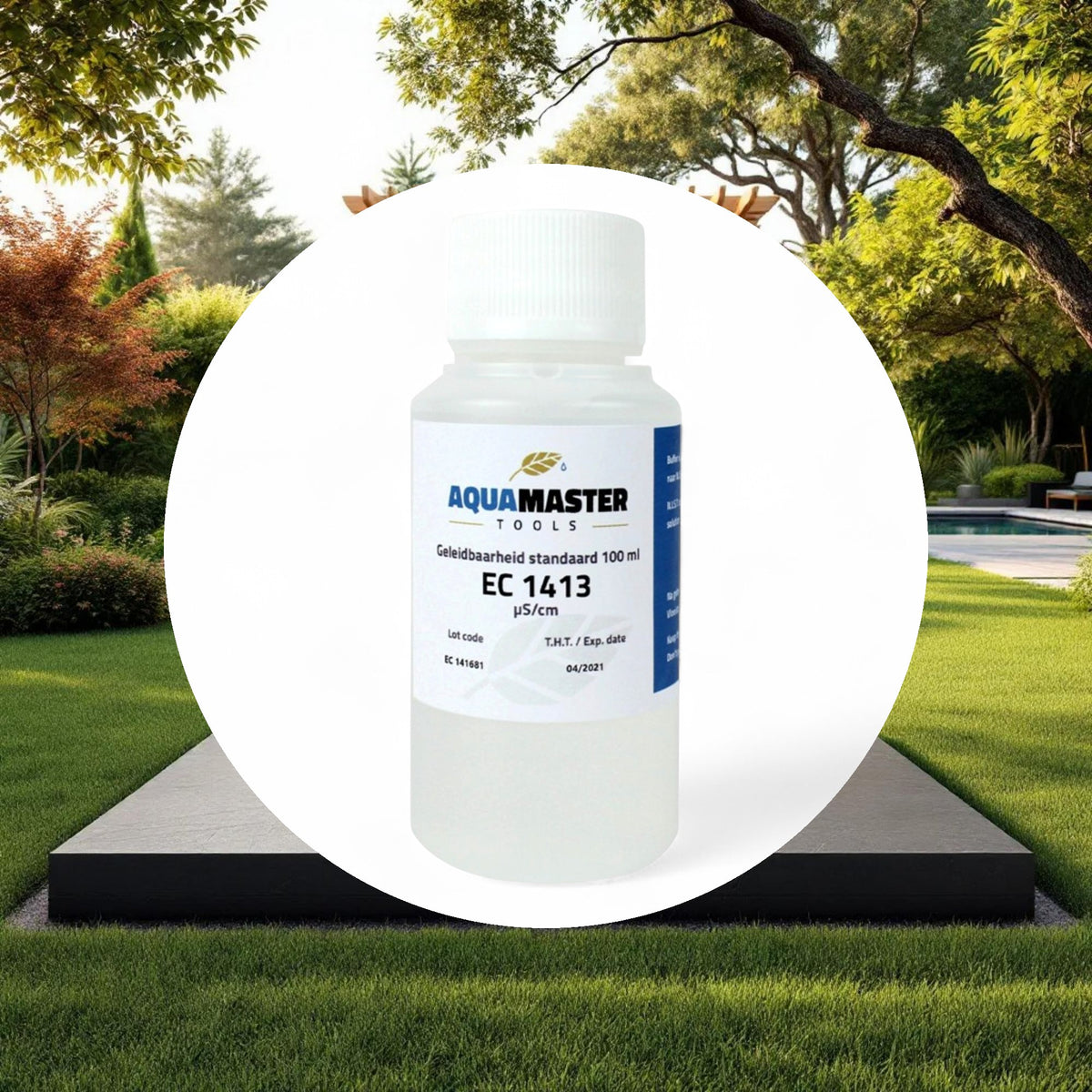 Aqua Master Tools Calibration Solution EC 1413 100ml (18pcs/Case) - Image 4
