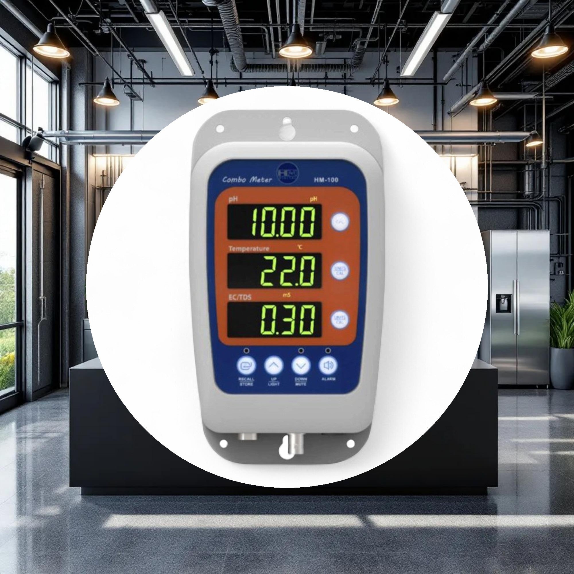 HM Digital Hydromaster 100 - Continuous pH/TDS/EC/Temp meter - Image 4