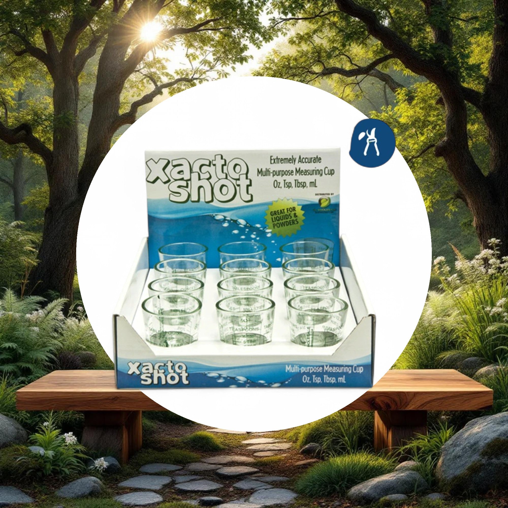 Xacto Shot Glasses w/ Retail Display (12pcs/Display) - Image 5