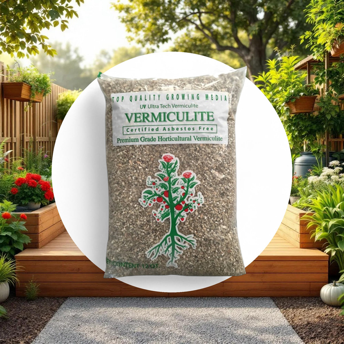 Vermiculite Medium Grade Bag 12 Quarts (WEST COAST ITEM) - Image 5