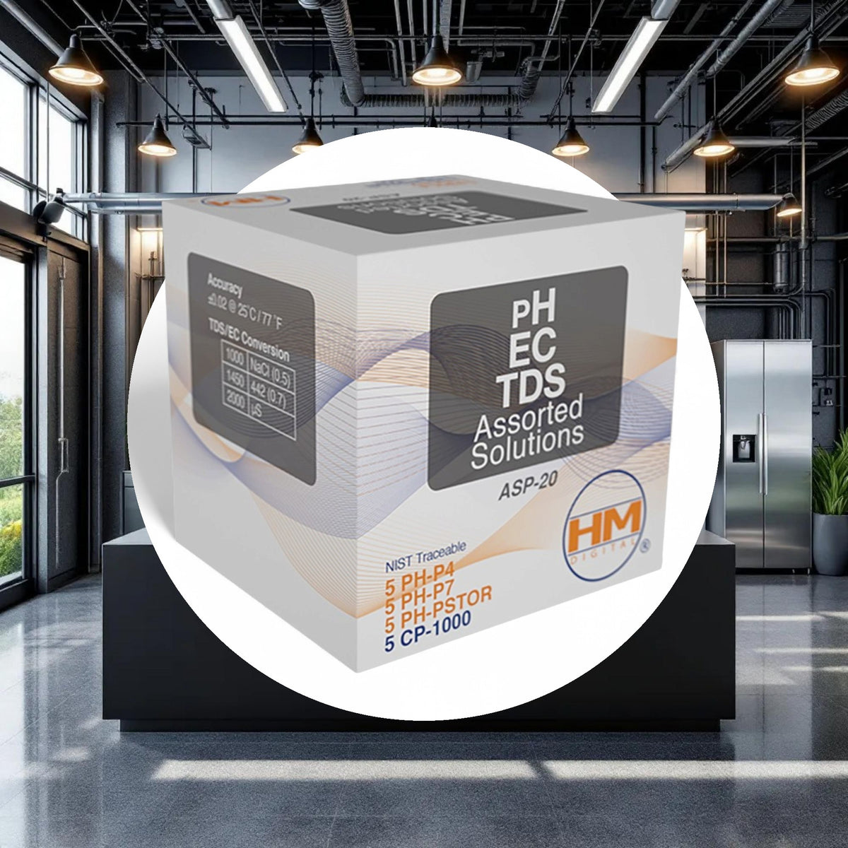 HM Digital 20 pack mix of 1000 ppm TDS, pH 4, pH7, pH storage solutions - Image 4