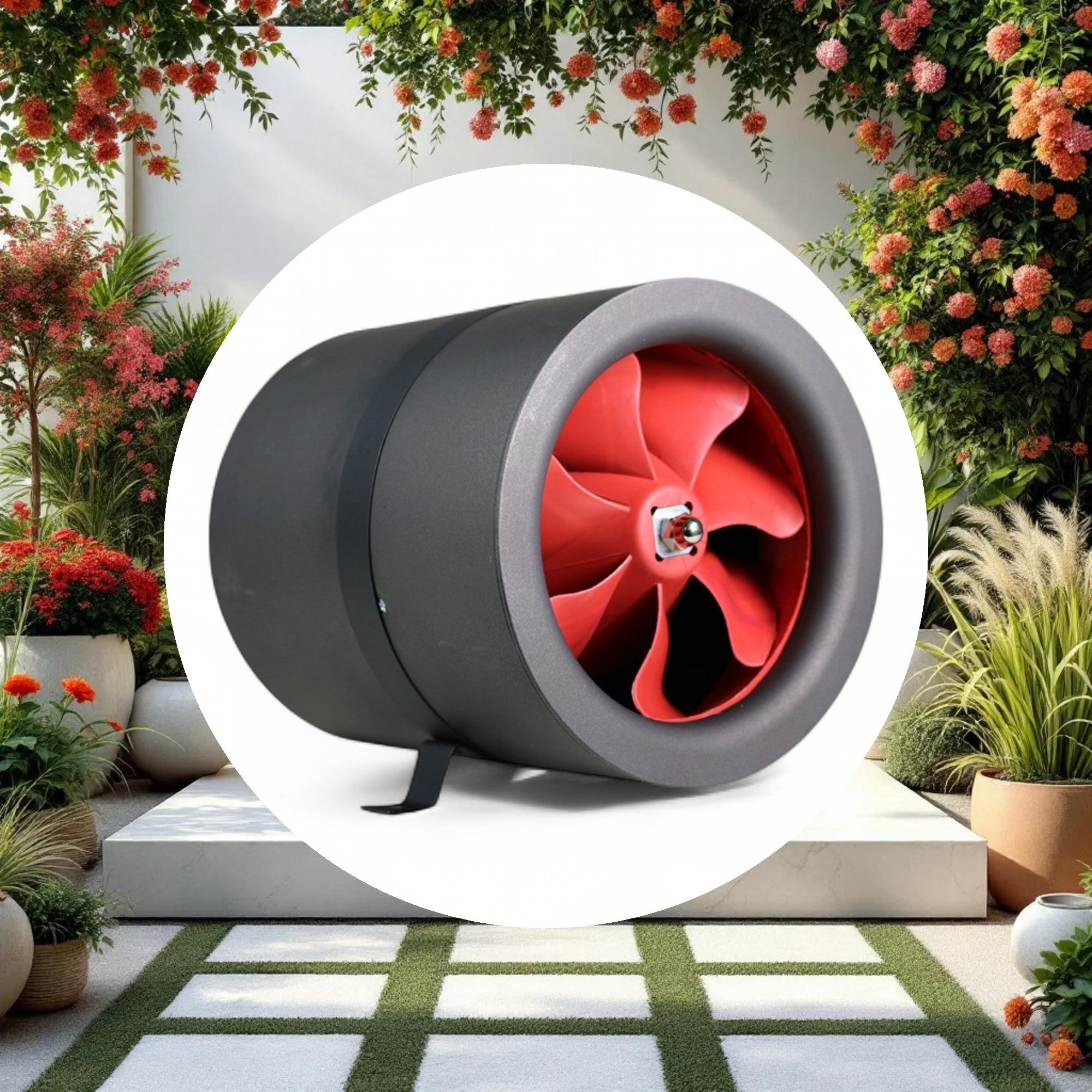 F5 Fans Inline Fan 8in - Image 2